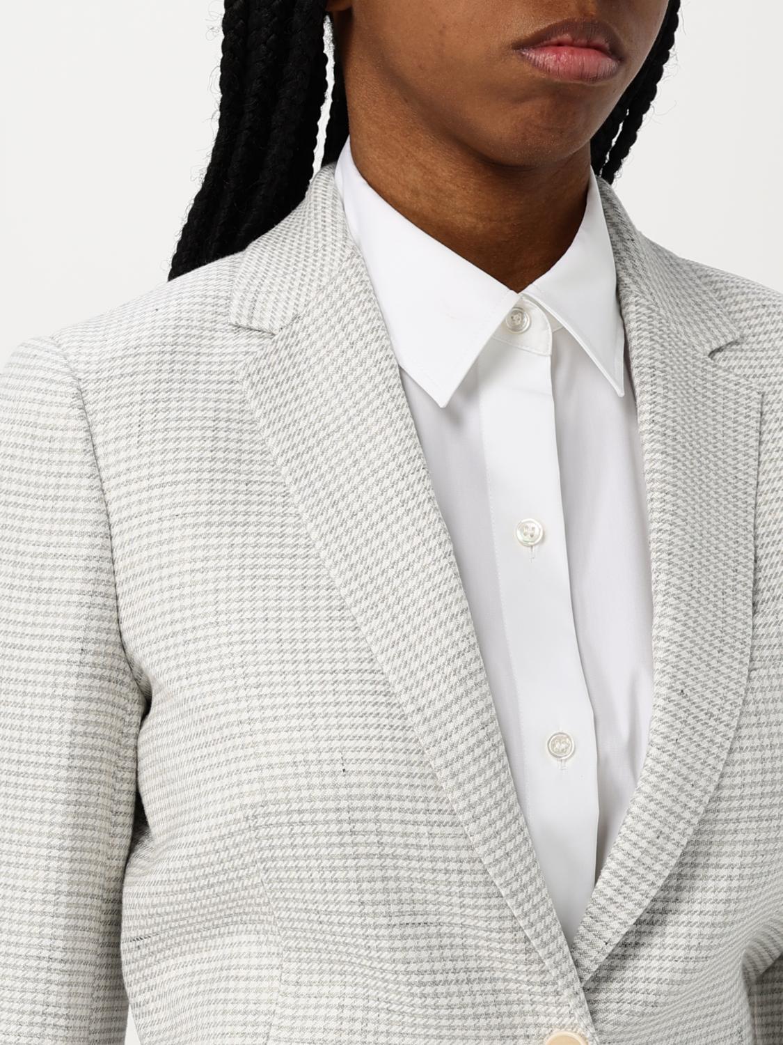 THEORY CHAQUETA: Chaqueta mujer Theory, Gris - Img 4