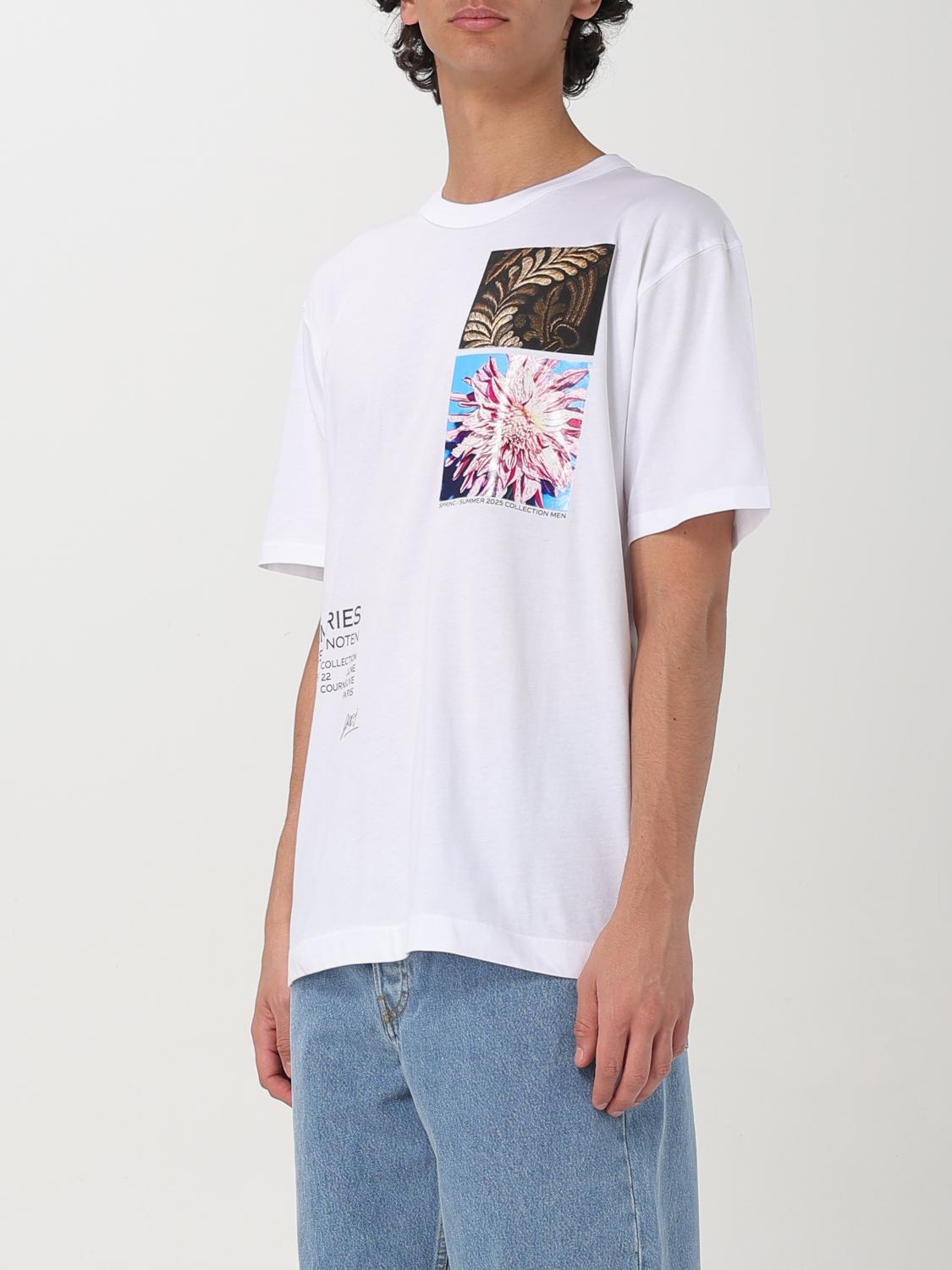 Dries Van Noten T-shirt men - White | 2510211091600 | GIGLIO.COM