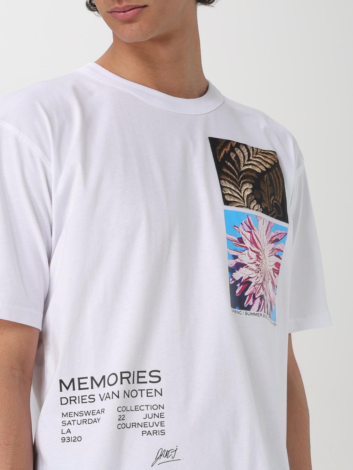 Dries Van Noten T-shirt men - White | 2510211091600 | GIGLIO.COM