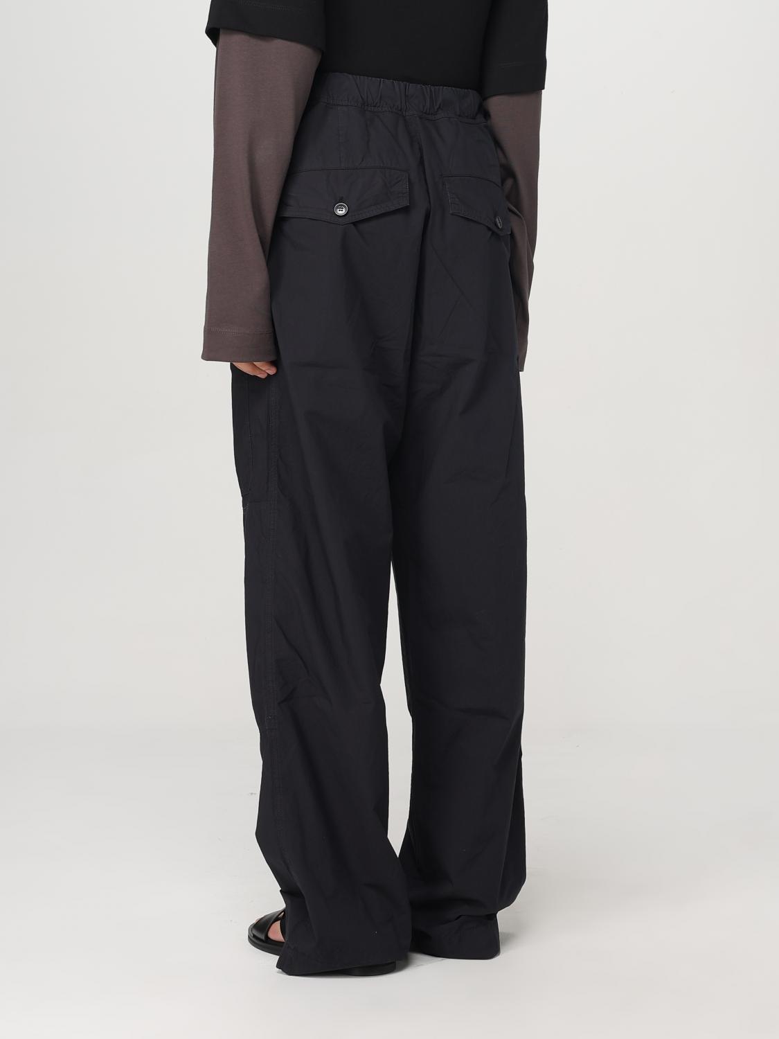DRIES VAN NOTEN 裤子: 裤子 男士 Dries Van Noten, 蓝色 - Img 3