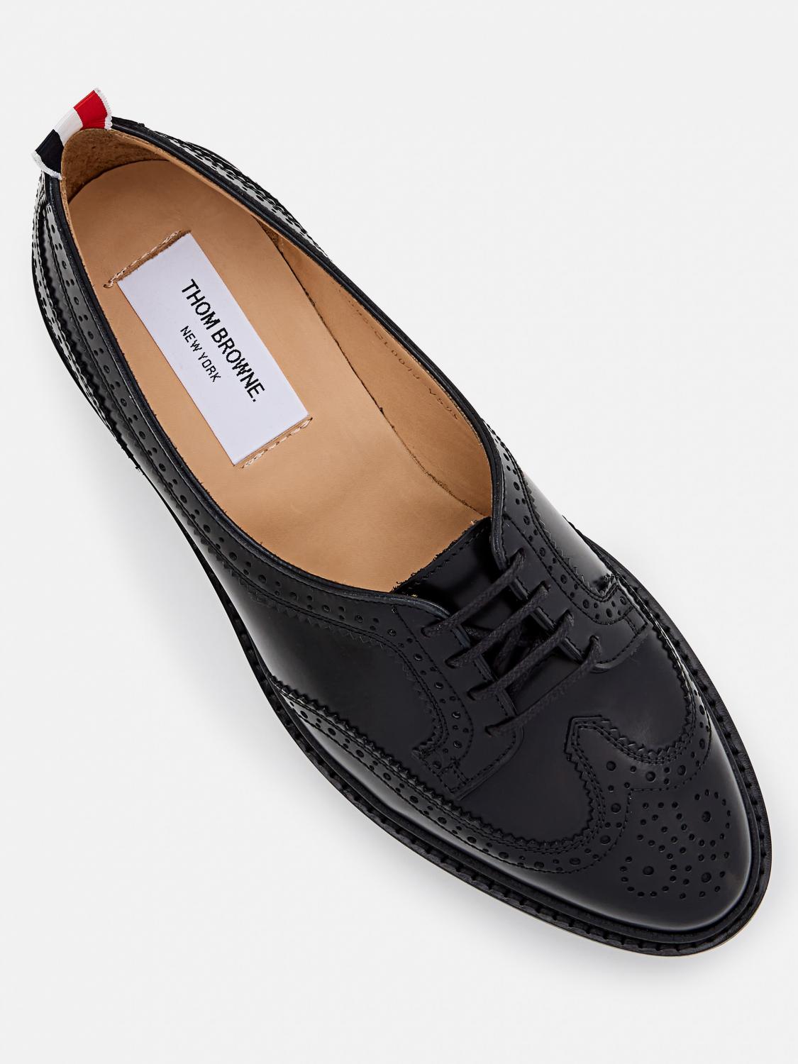 THOM BROWNE SCHNÜRSCHUHE: Mokassins damen Thom Browne, Schwarz - Img 4