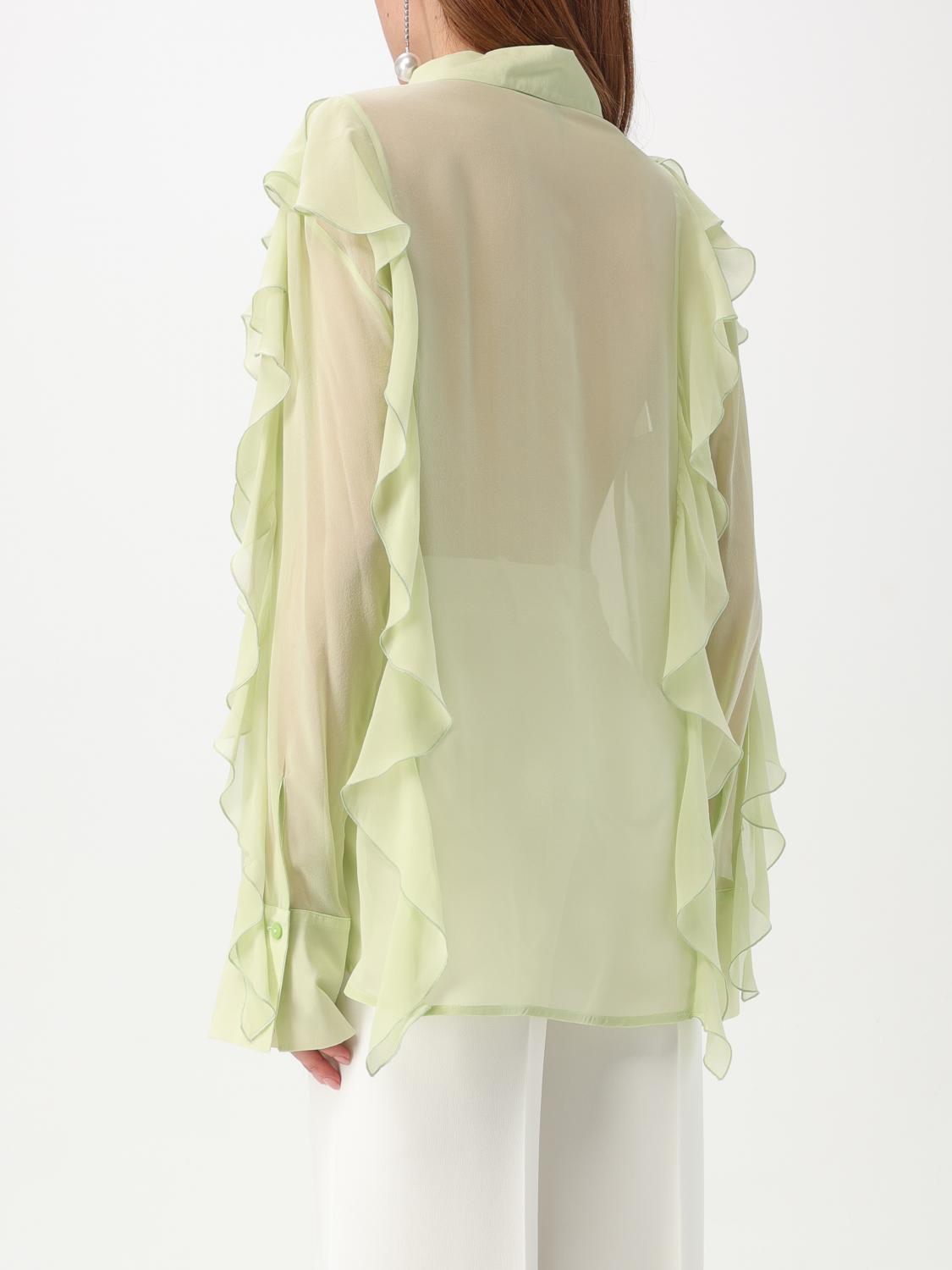BLUMARINE CAMISA: Camisa mujer Blumarine, Verde - Img 2