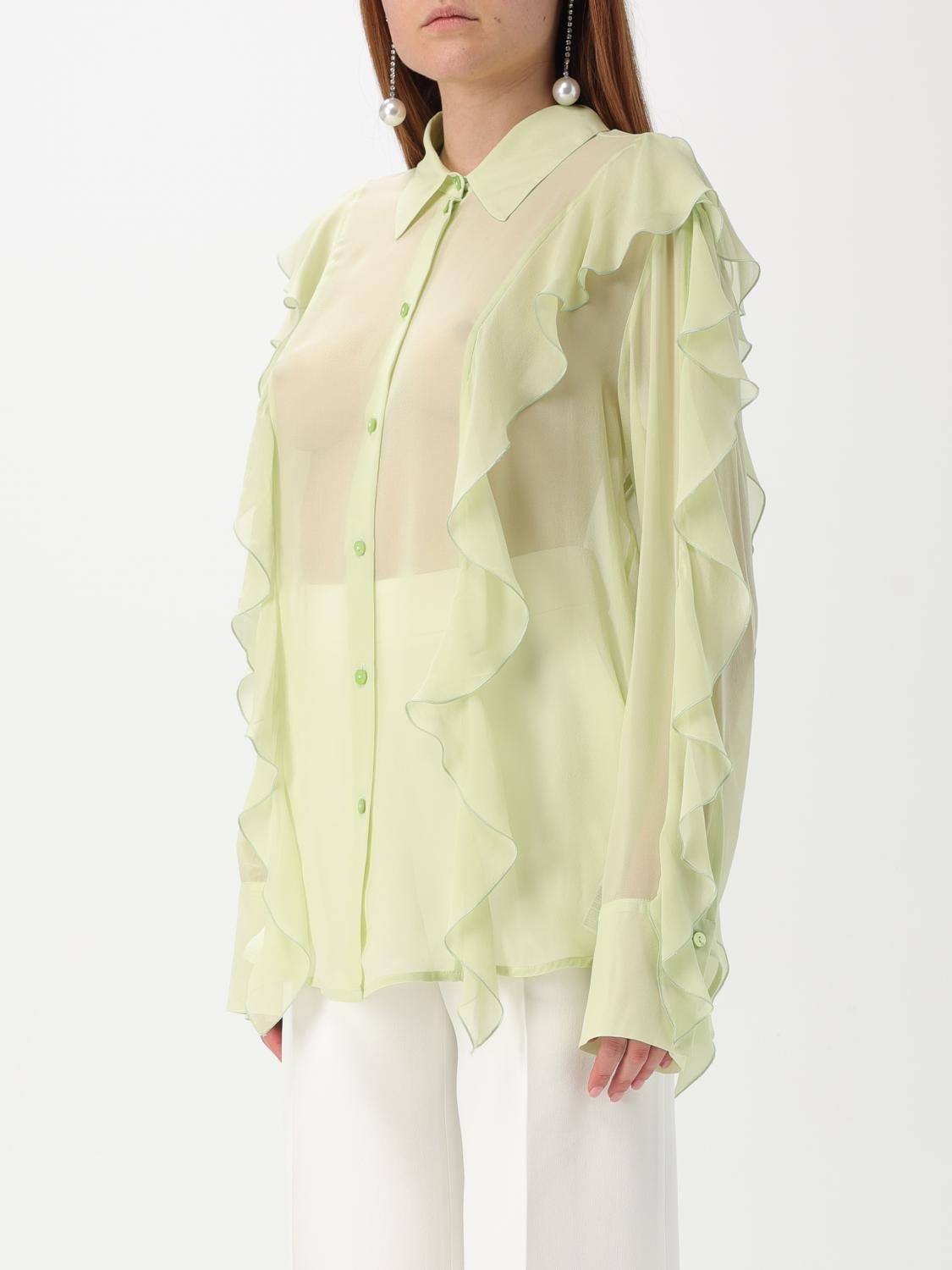 BLUMARINE CAMISA: Camisa mujer Blumarine, Verde - Img 3