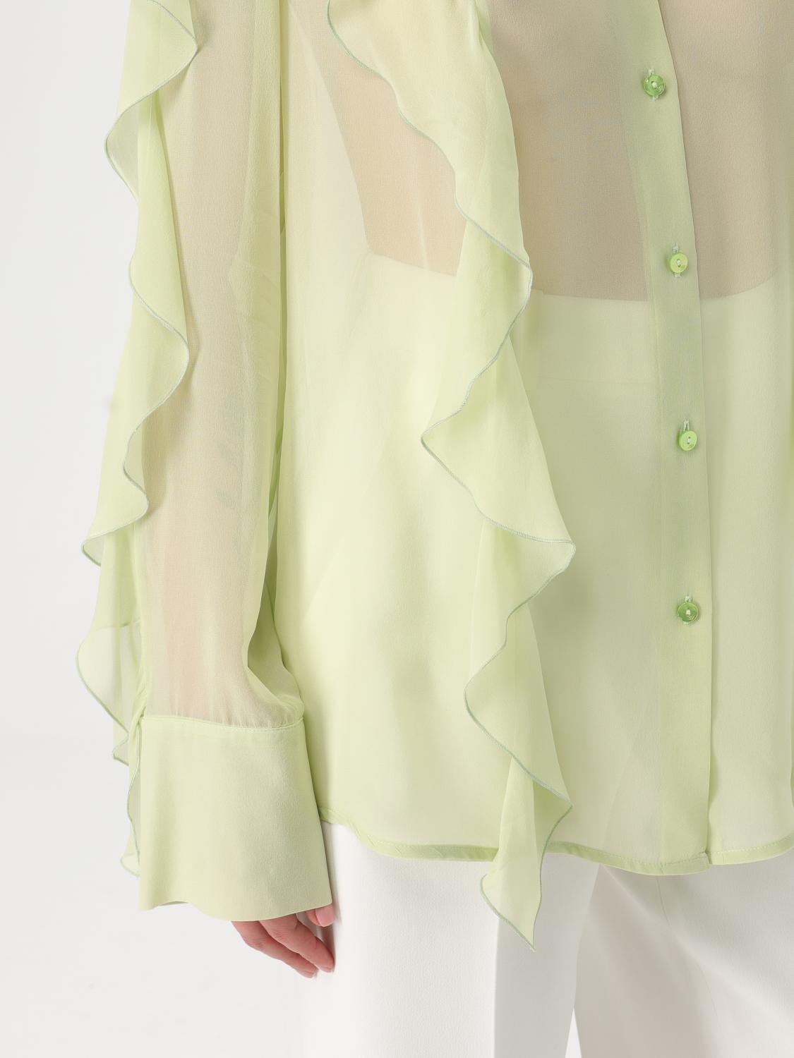 BLUMARINE CAMISA: Camisa mujer Blumarine, Verde - Img 5