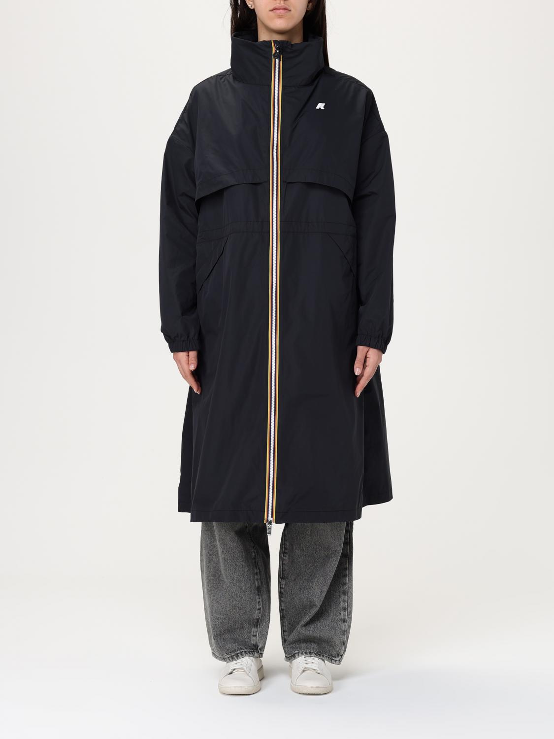 K-WAY CHAQUETA: Parka Aube Memory Touch Black Pure K-Way, Negro - Img 1