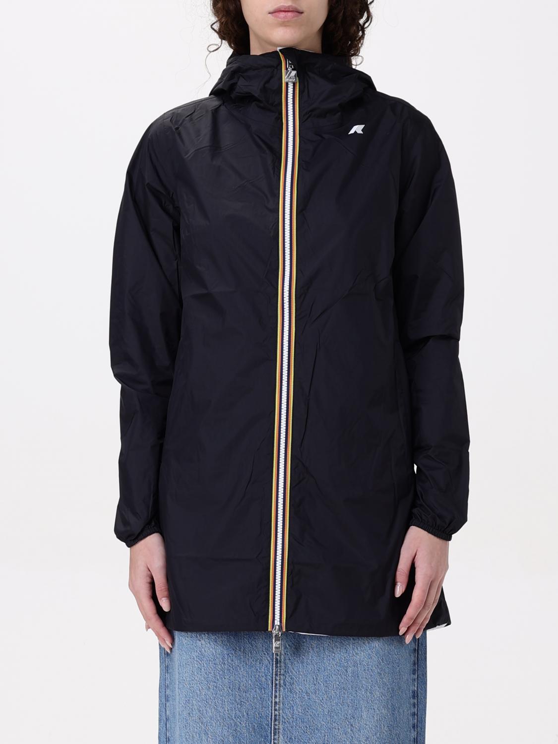 K-WAY CHAQUETA: Chaqueta reversible de nailon K-Way, Negro - Img 1