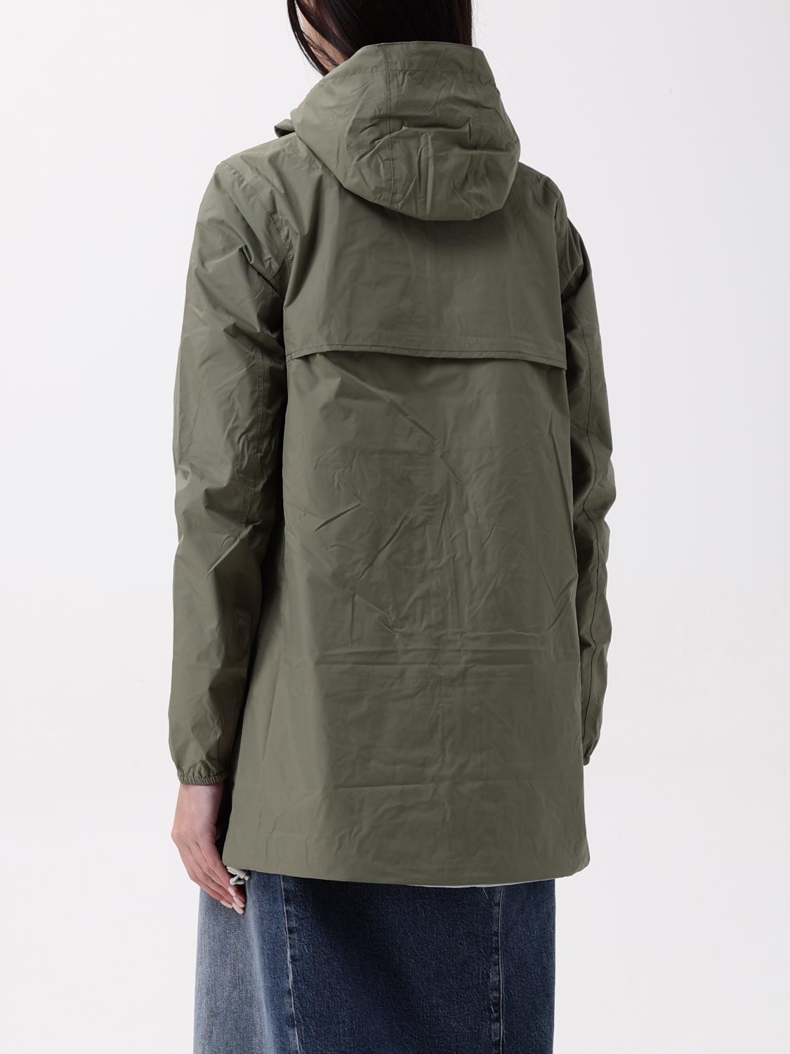 K-WAY GIACCA: Giubbotto reversibile K-Way in nylon , Verde - Img 2