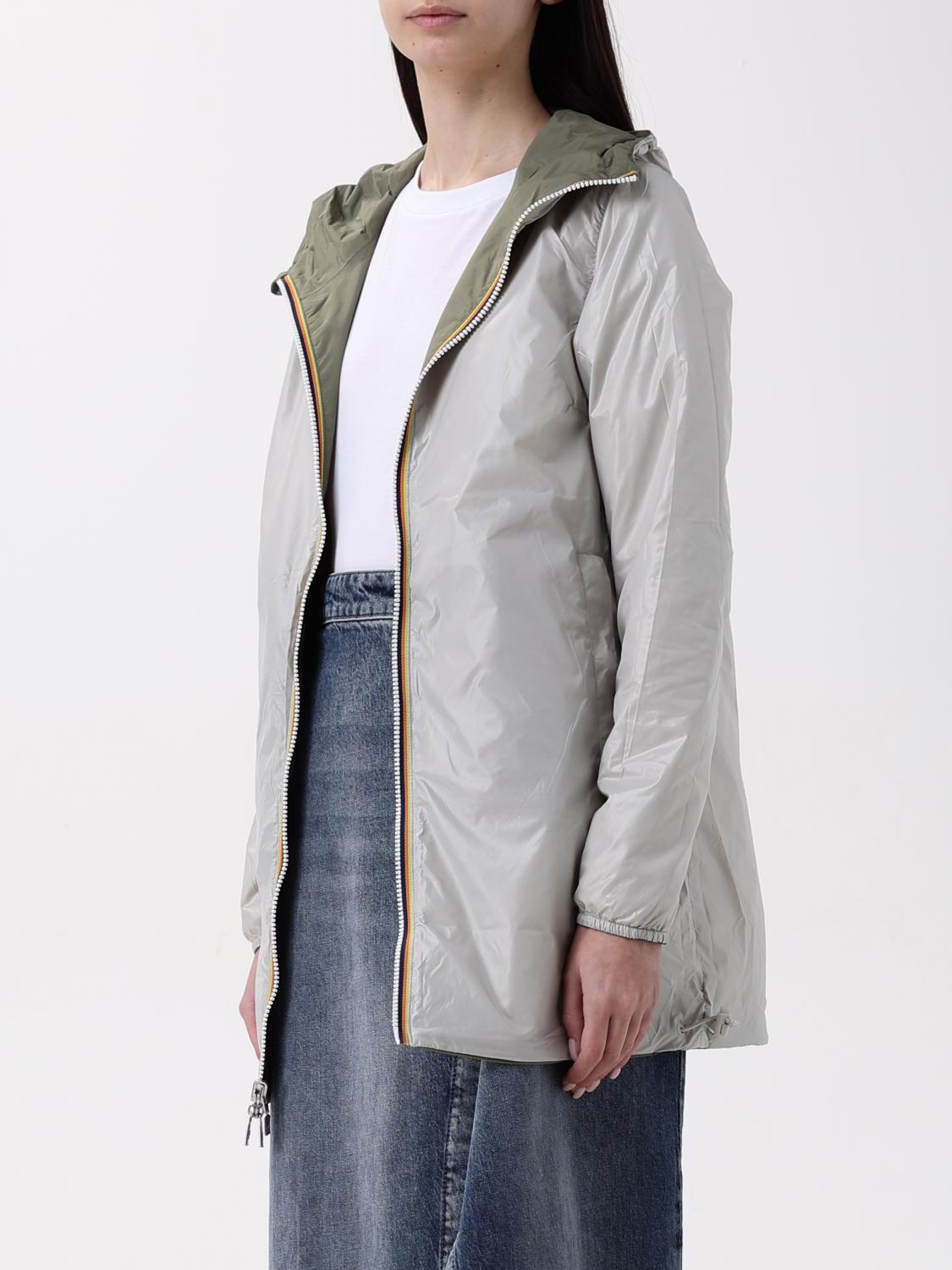K-WAY GIACCA: Giubbotto reversibile K-Way in nylon , Verde - Img 3