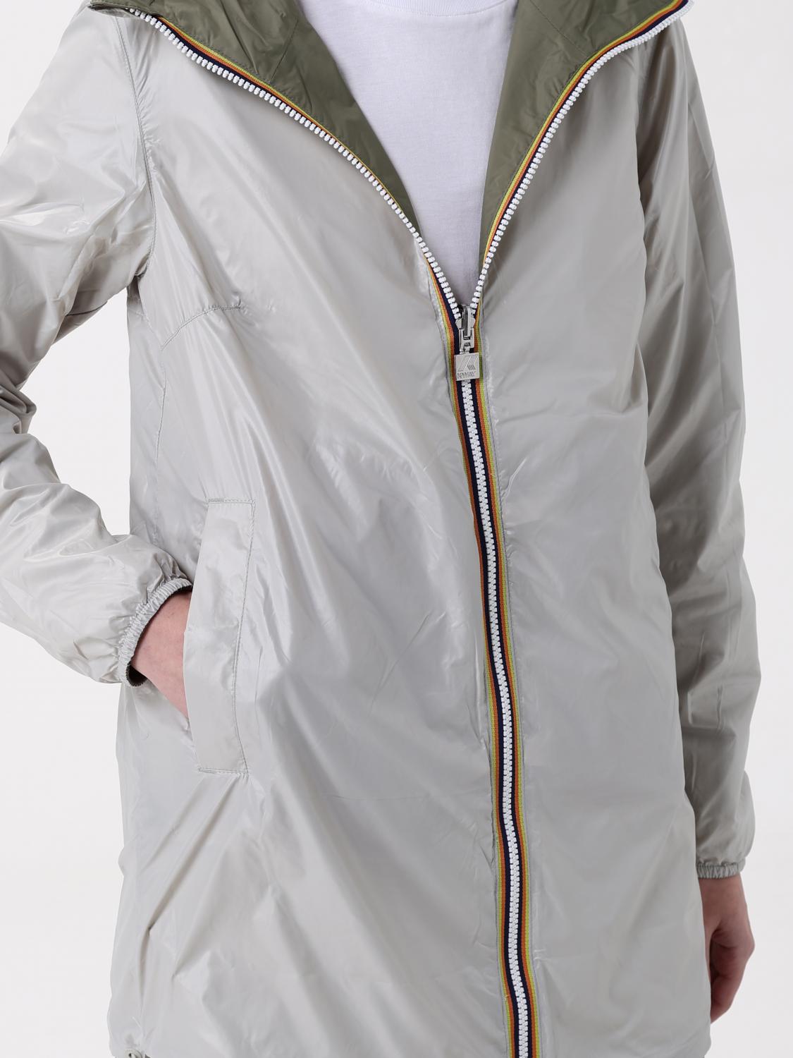 K-WAY GIACCA: Giubbotto reversibile K-Way in nylon , Verde - Img 4