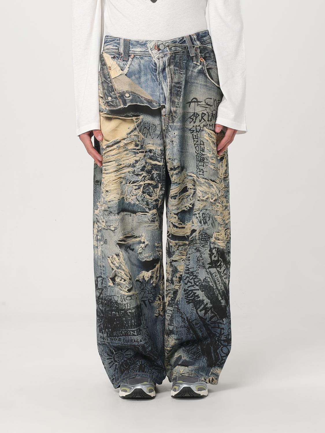ACNE STUDIOS JEANS: Jeans men Acne Studios, Blue - Img 1