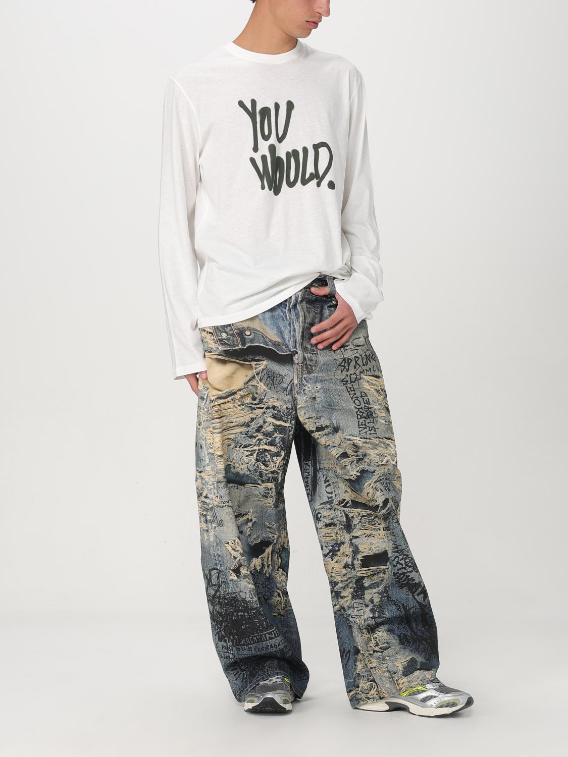 ACNE STUDIOS JEANS: Jeans men Acne Studios, Blue - Img 2