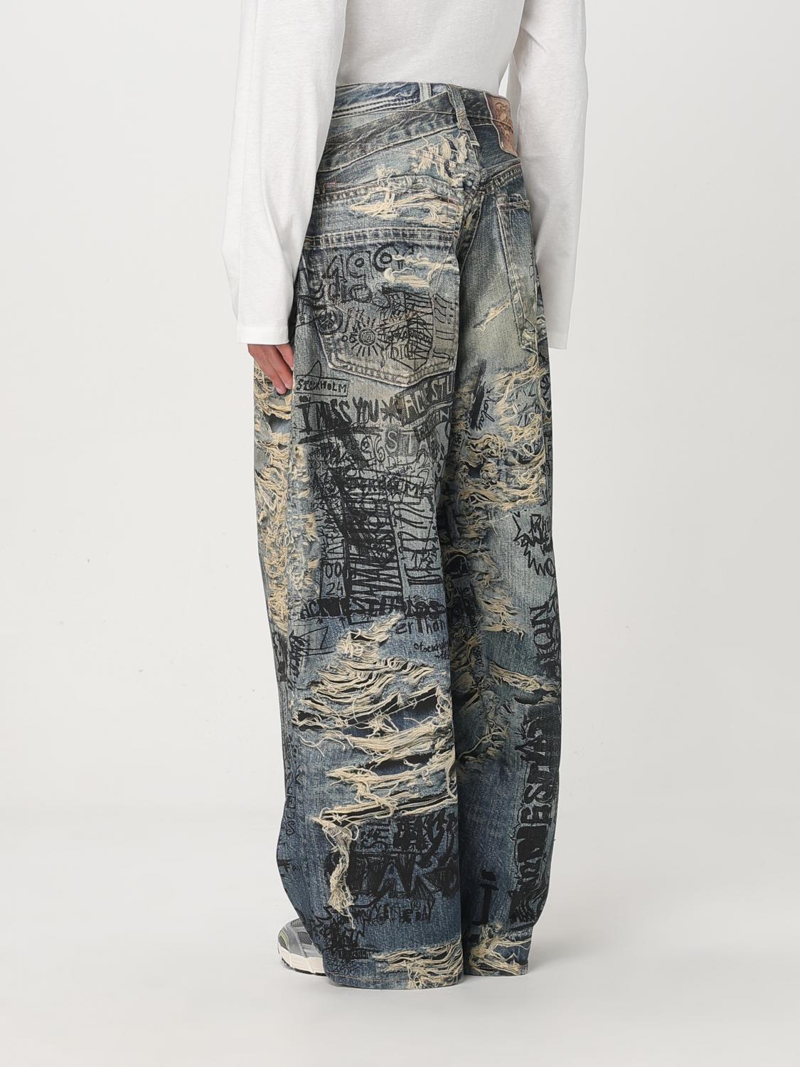 ACNE STUDIOS JEANS: Jeans men Acne Studios, Blue - Img 3