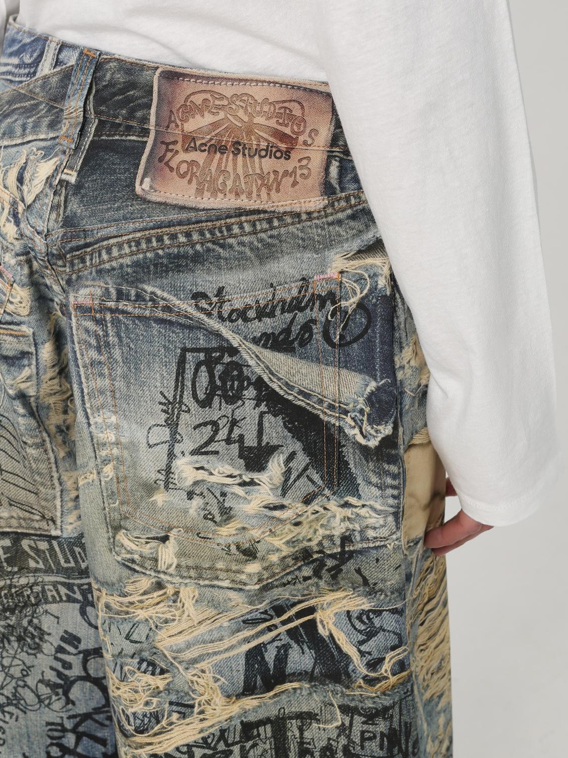 ACNE STUDIOS JEANS: Jeans men Acne Studios, Blue - Img 5