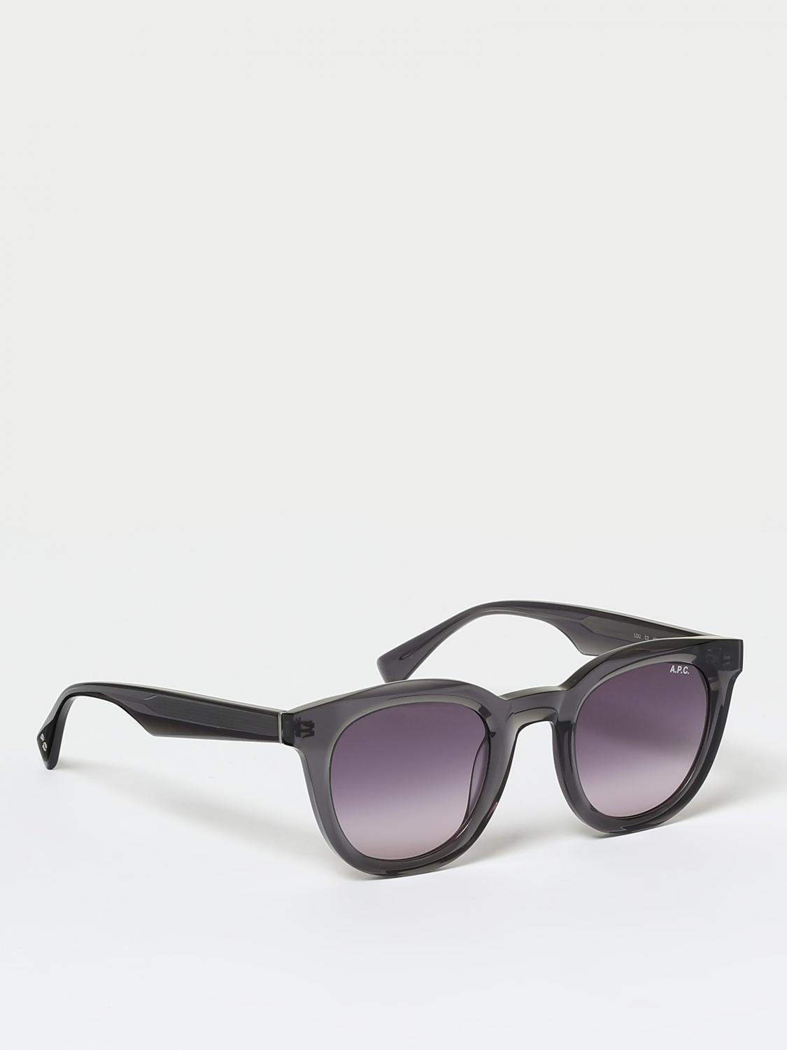A.P.C. SUNGLASSES: Sunglasses men A.P.C., Black - Img 1