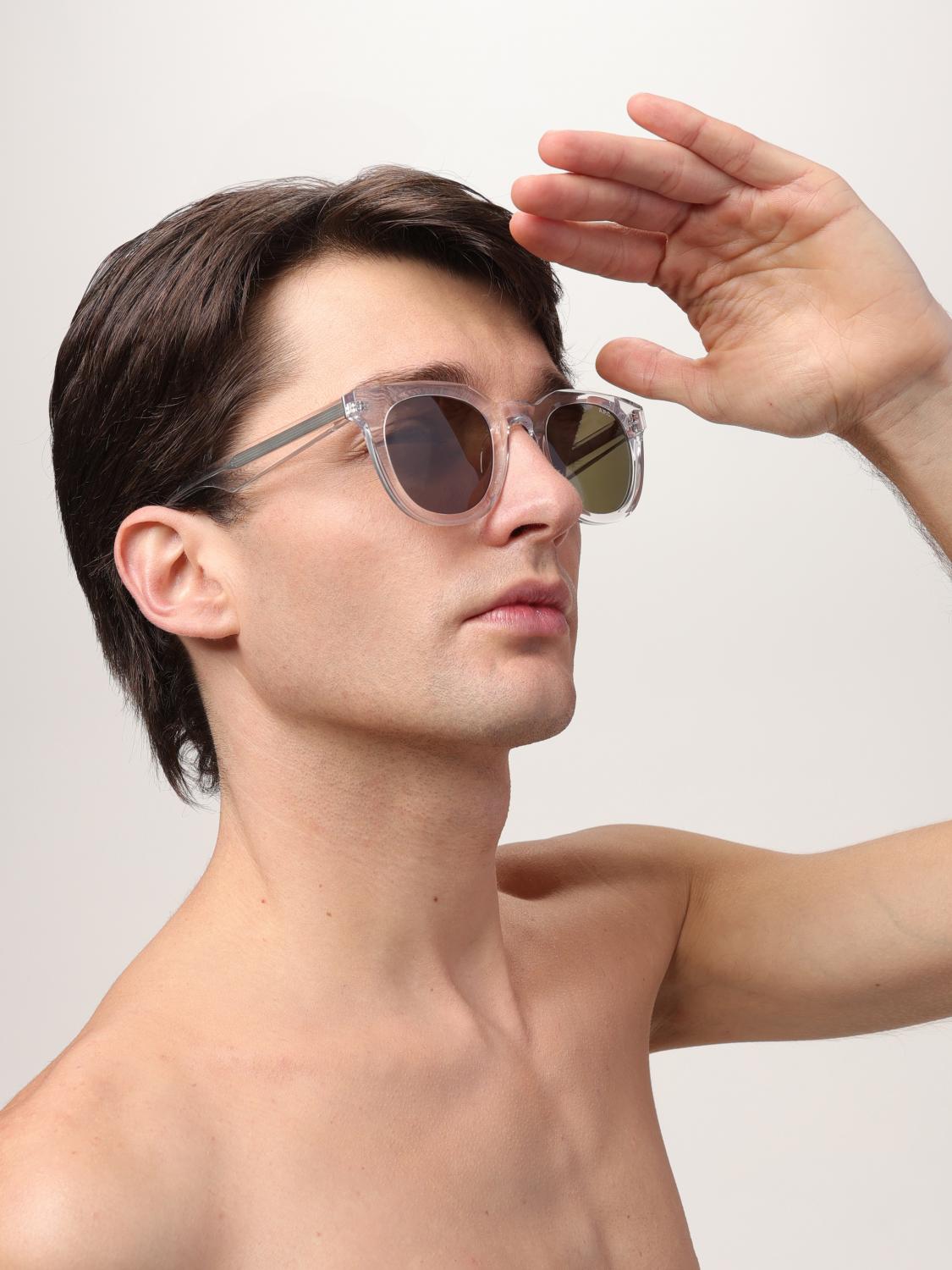 A.P.C. SUNGLASSES: Sunglasses men A.P.C., Transparent - Img 2