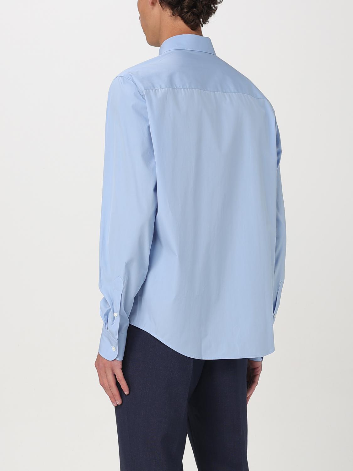 AMI PARIS CAMICIA: Camicia basic Ami Paris in cotone , Blue - Img 3