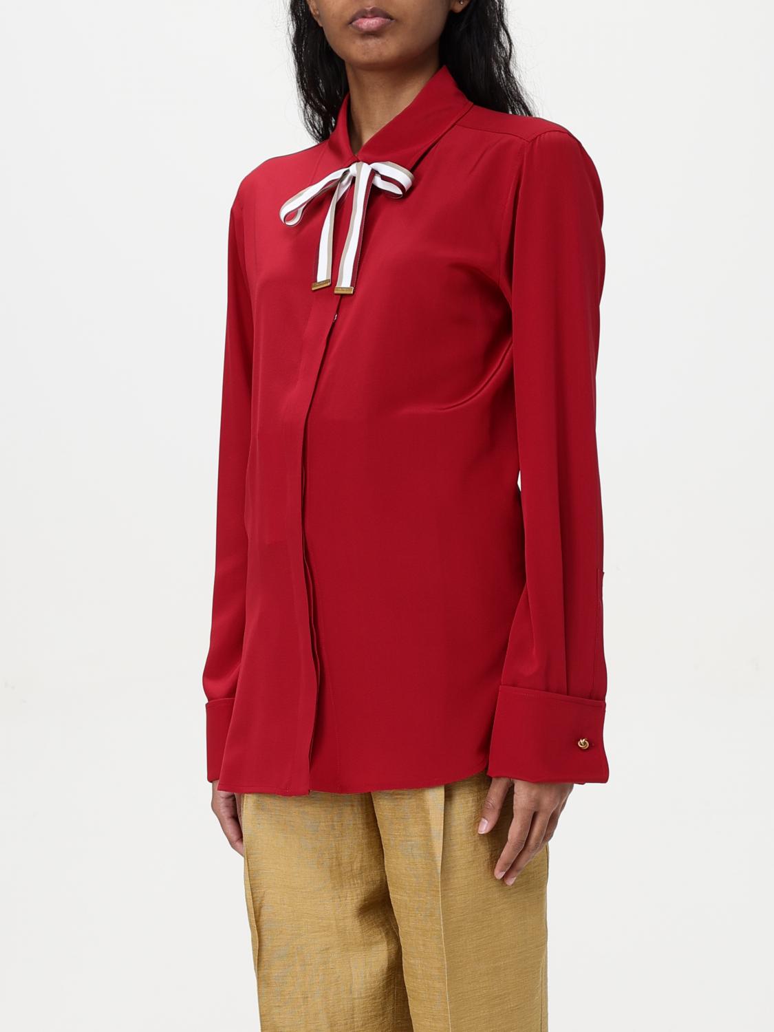 MAX MARA CAMISA: Camisa mujer Max Mara, Rojo - Img 4