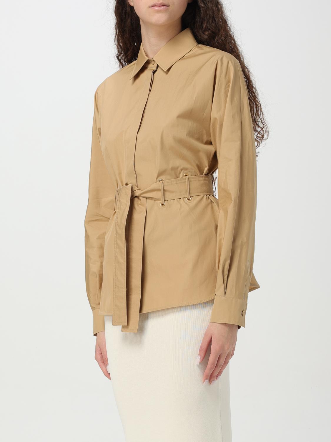 MAX MARA CAMISA: Camisa mujer Max Mara, Beige - Img 4