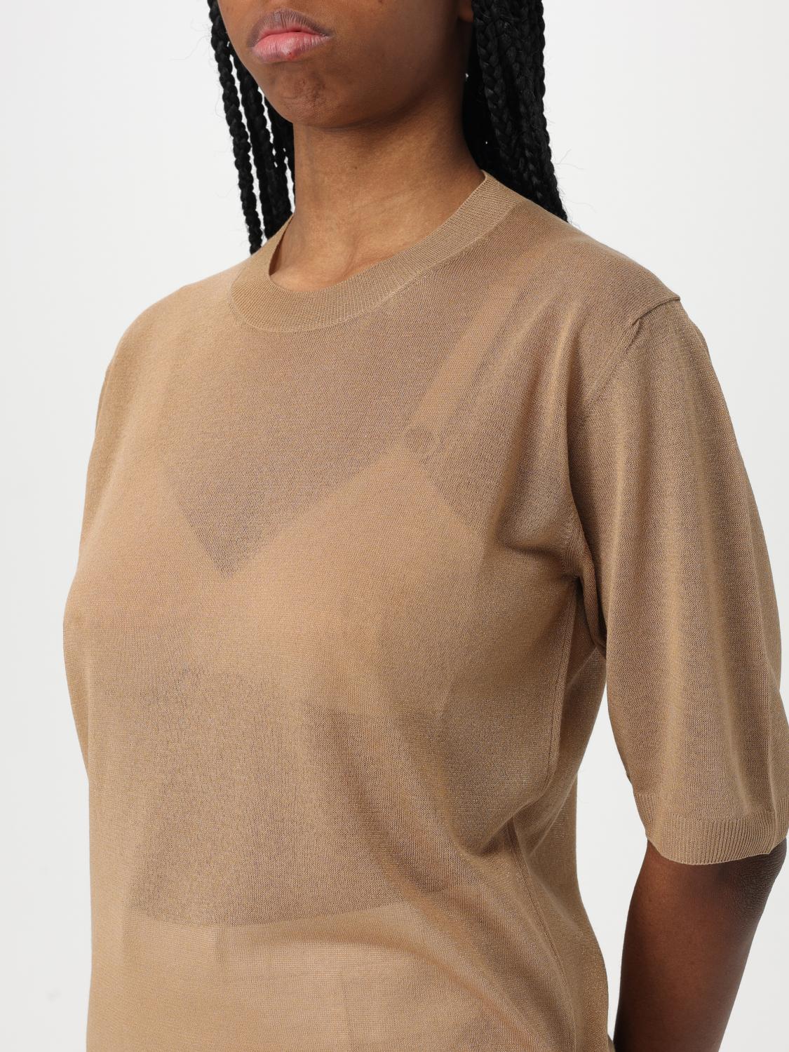 SLOWEAR PULL: Pull femme Slowear, Beige - Img 3