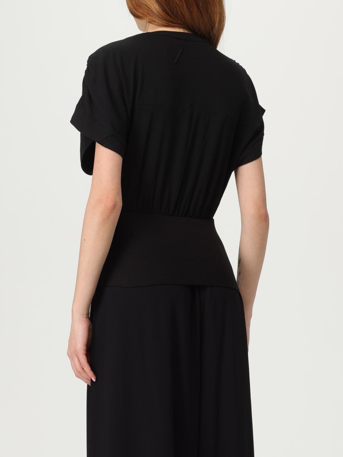 THOM KROM TOP: Blusa Thom Krom in misto cotone , Nero - Img 2