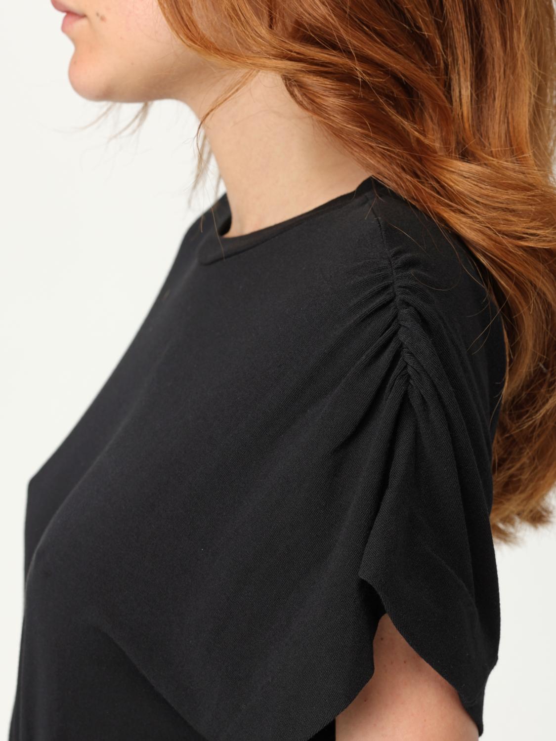 THOM KROM TOP: Blusa Thom Krom in misto cotone , Nero - Img 3