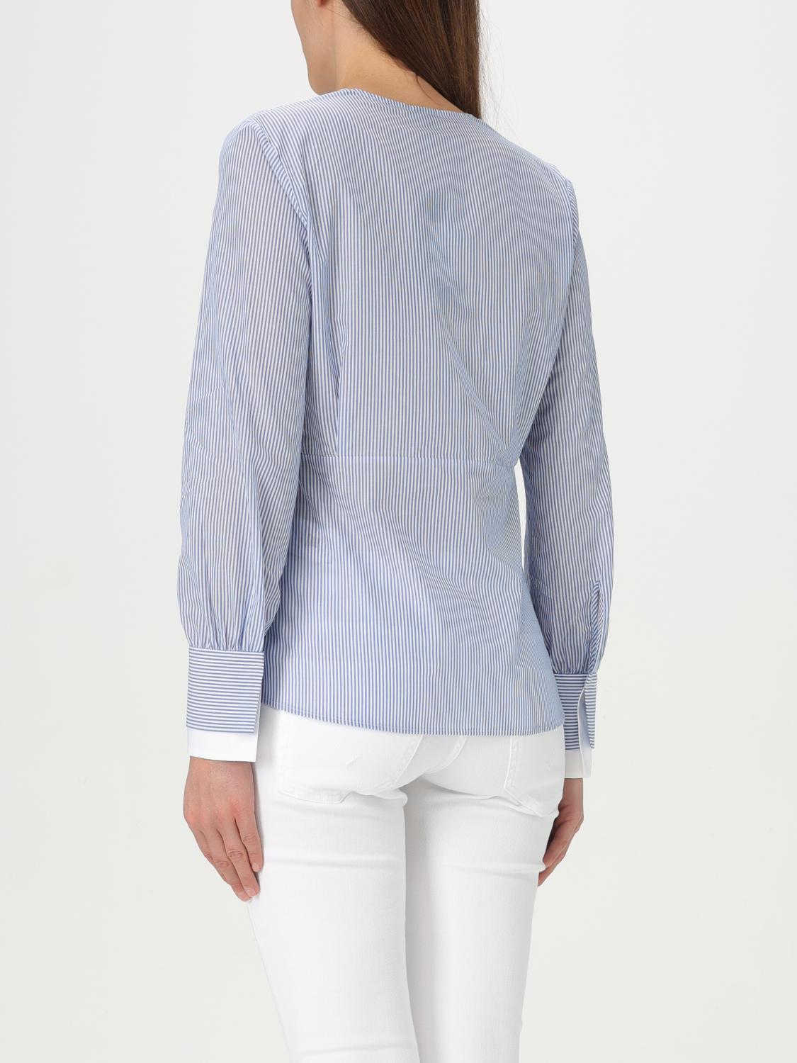 BOSS TOP: Hemdbluse damen Boss, Blau - Img 2