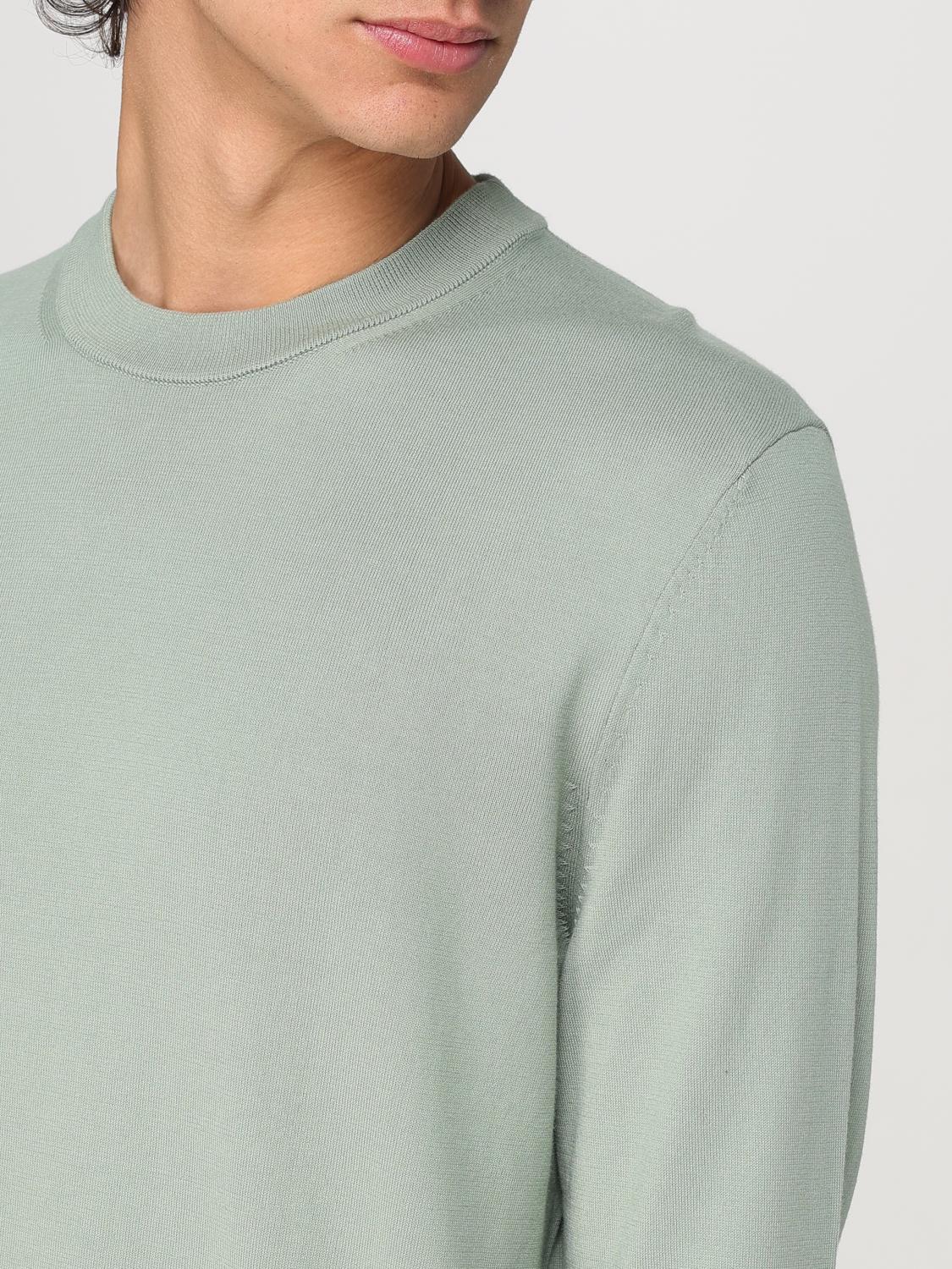 BOSS PULL: Pull homme Boss, Vert - Img 3