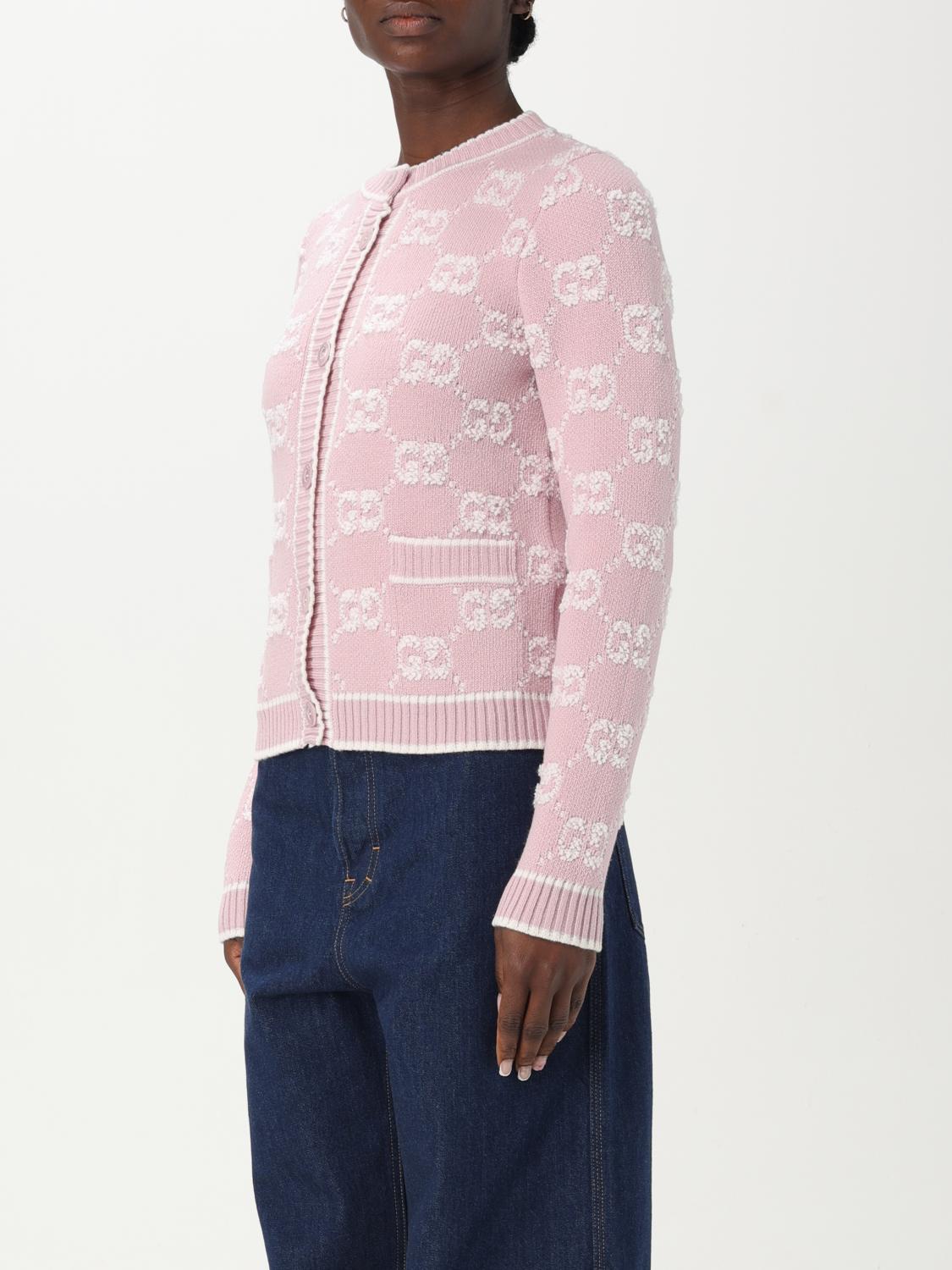Gucci women's cardigan - Pink | 713300XKELE | GIGLIO.COM