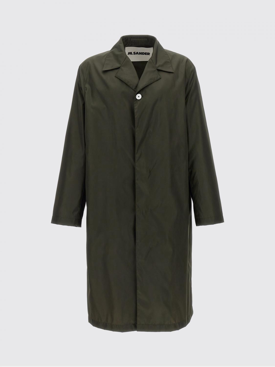 Jil Sander Trench coat men - Green | J22SW0023J70147 | GIGLIO.COM