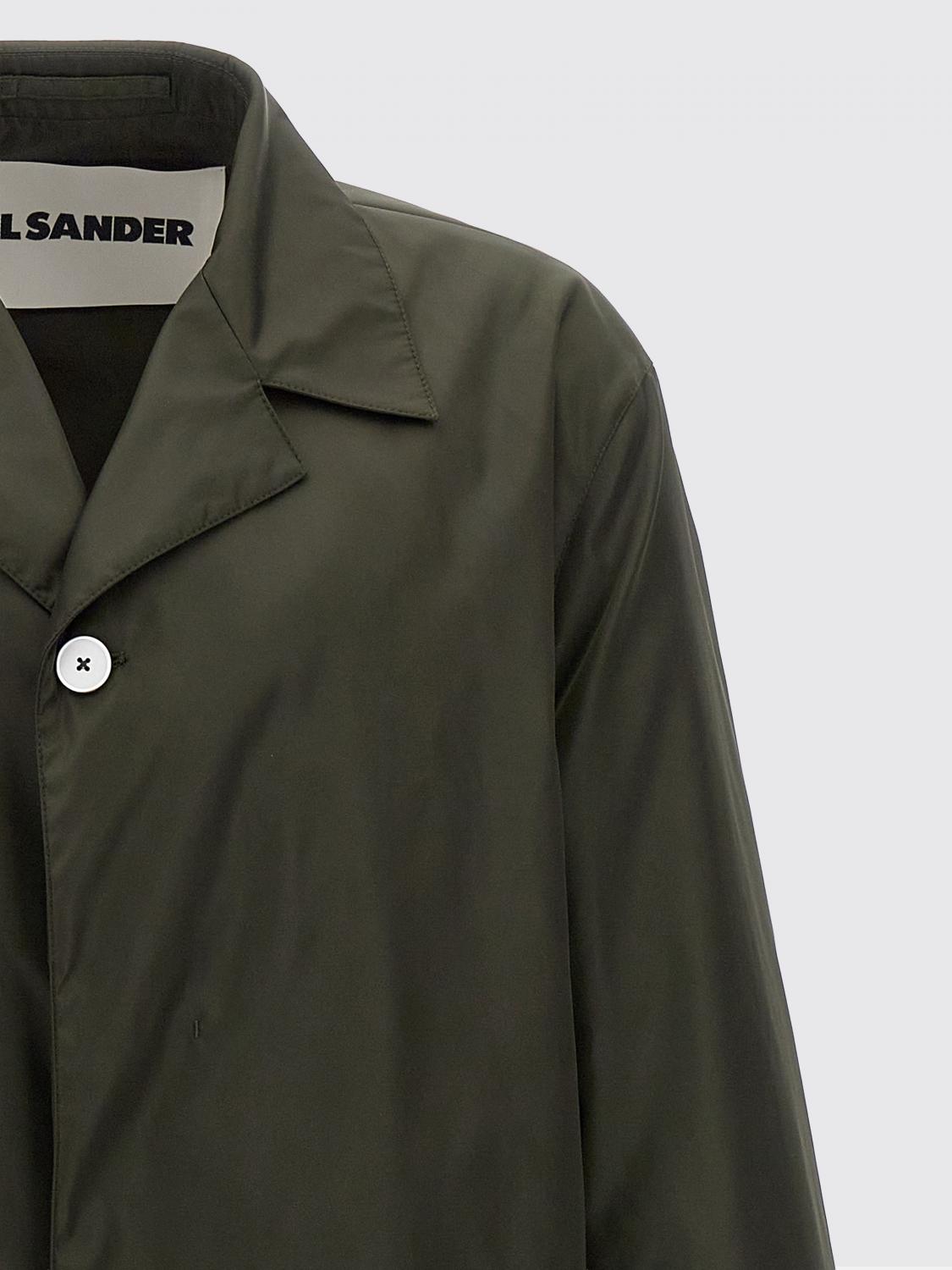 Jil Sander Trench coat men - Green | J22SW0023J70147 | GIGLIO.COM