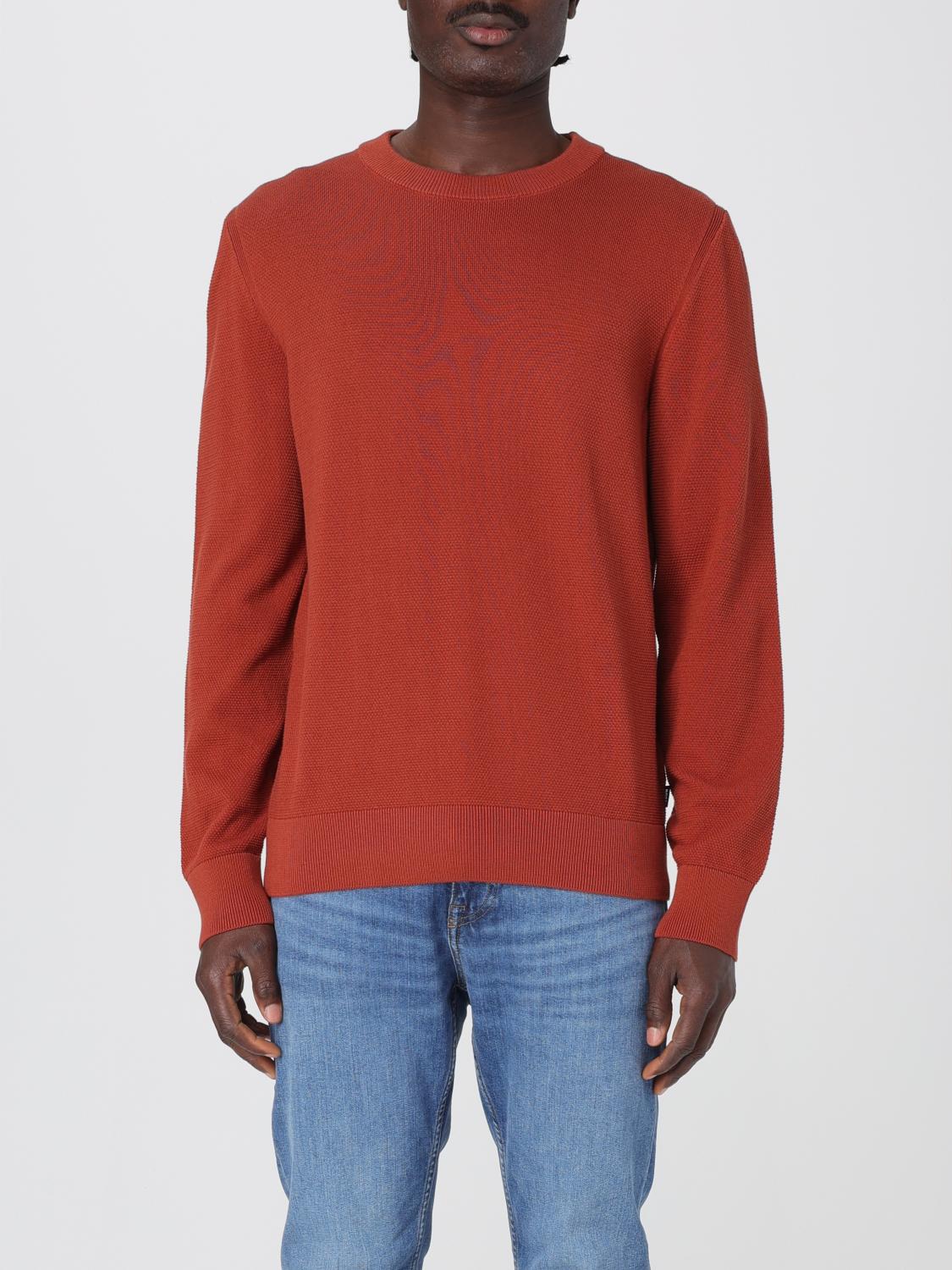BOSS PULLOVER: Pullover herren Boss, Rostbraun - Img 1