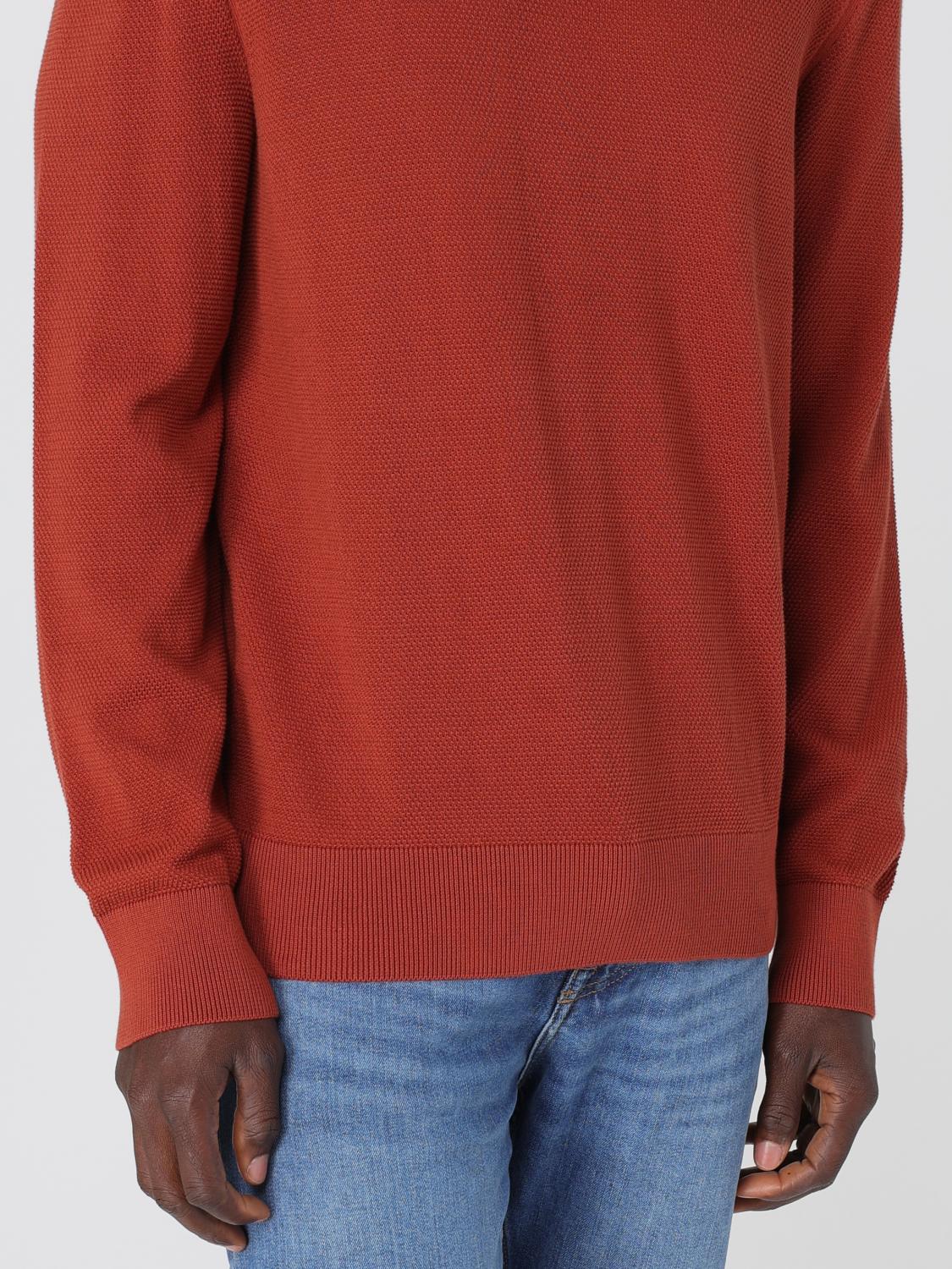 BOSS PULLOVER: Pullover herren Boss, Rostbraun - Img 3