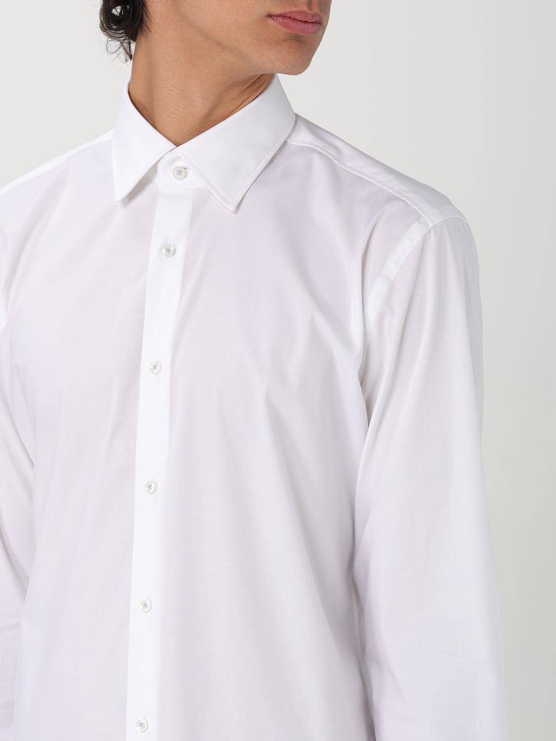 BOSS CAMICIA: Camicia classica Boss in cotone , Bianco - Img 3