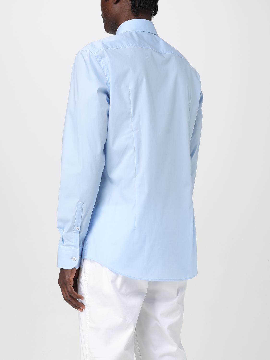 BOSS CAMICIA: Camicia classica Boss in cotone , Azzurro - Img 2