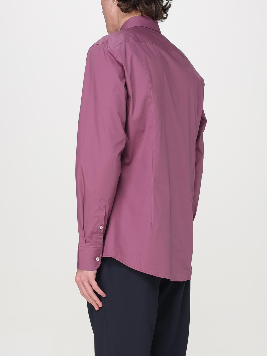 BOSS CAMICIA: Camicia classica Boss in cotone , Viola - Img 2