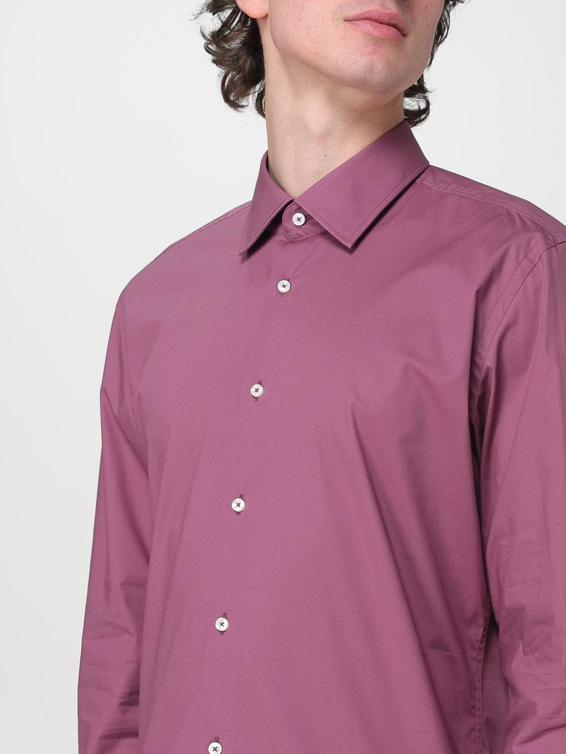 BOSS CAMICIA: Camicia classica Boss in cotone , Viola - Img 3