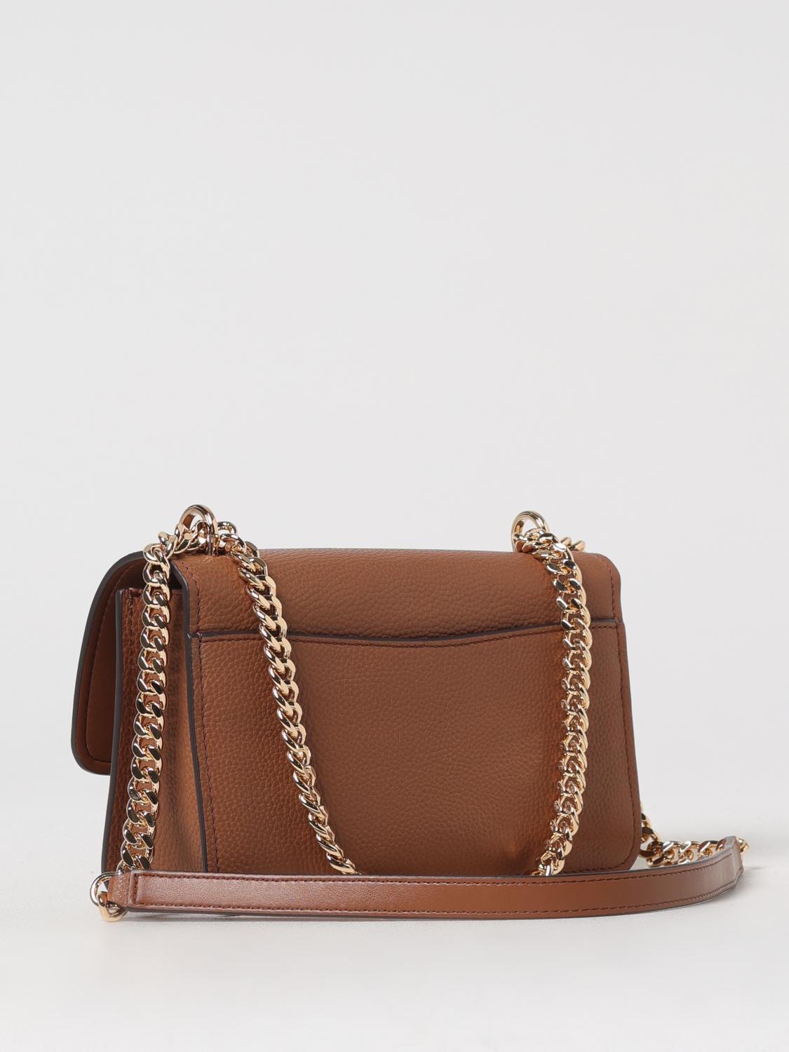 MICHAEL KORS BORSA MINI: Borsa Michael Kors in pelle a grana , Marrone - Img 2