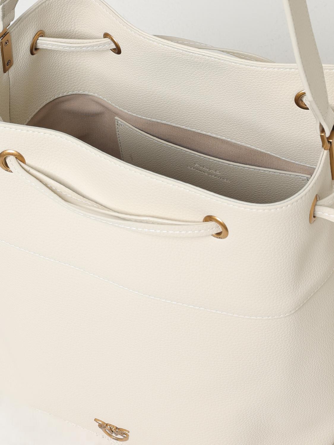 PINKO BOLSO DE HOMBRO: Bolso de hombro mujer Pinko, Blanco - Img 3