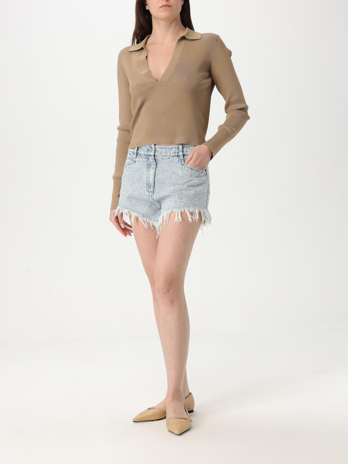 IRO SHORTS: Shorts damen Iro, Blau - Img 2