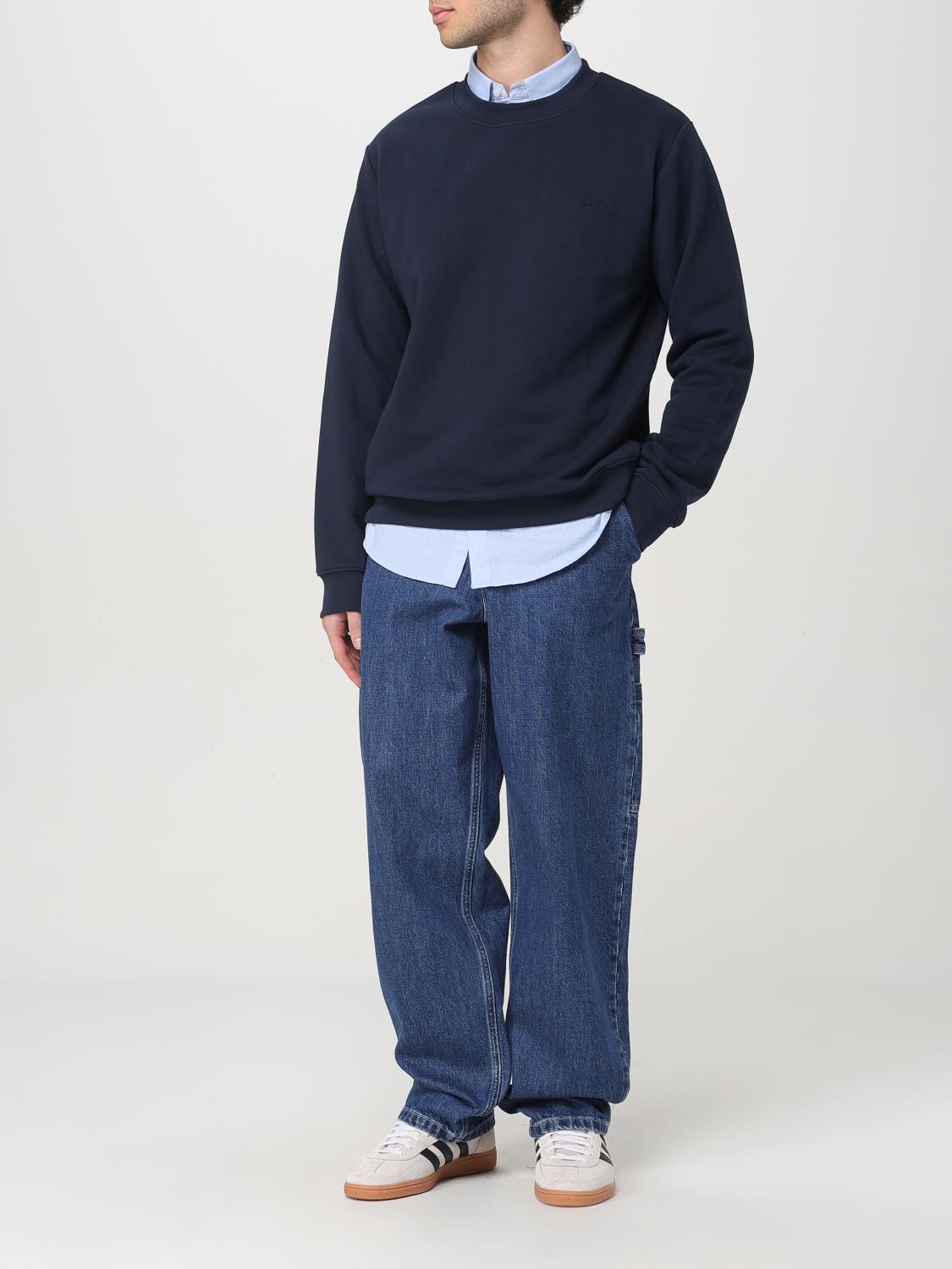 A.P.C. SWEATSHIRT: Sweater men A.P.C., Navy - Img 2