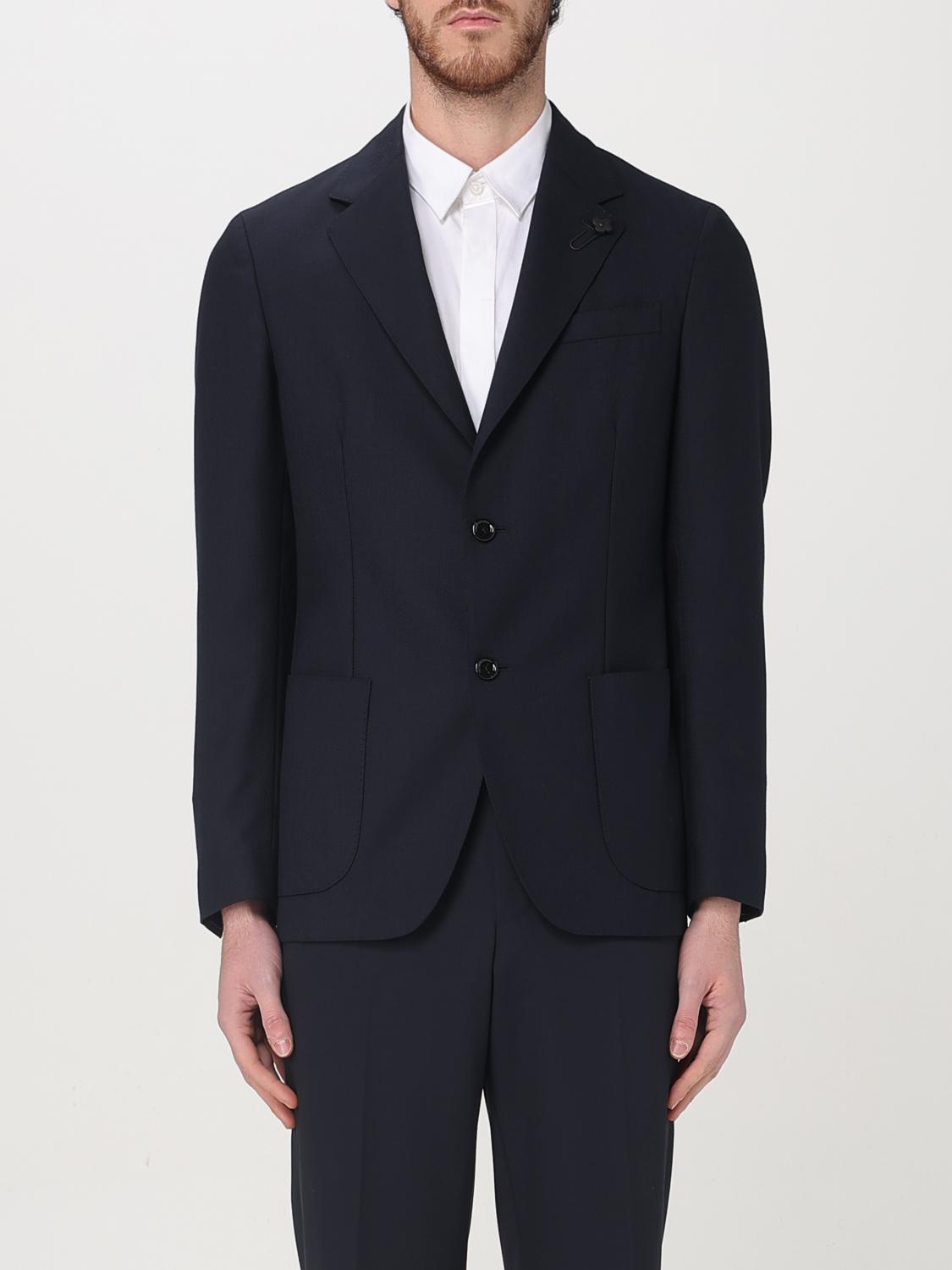 LARDINI BLAZER: Jacket men Lardini, Blue - Img 1