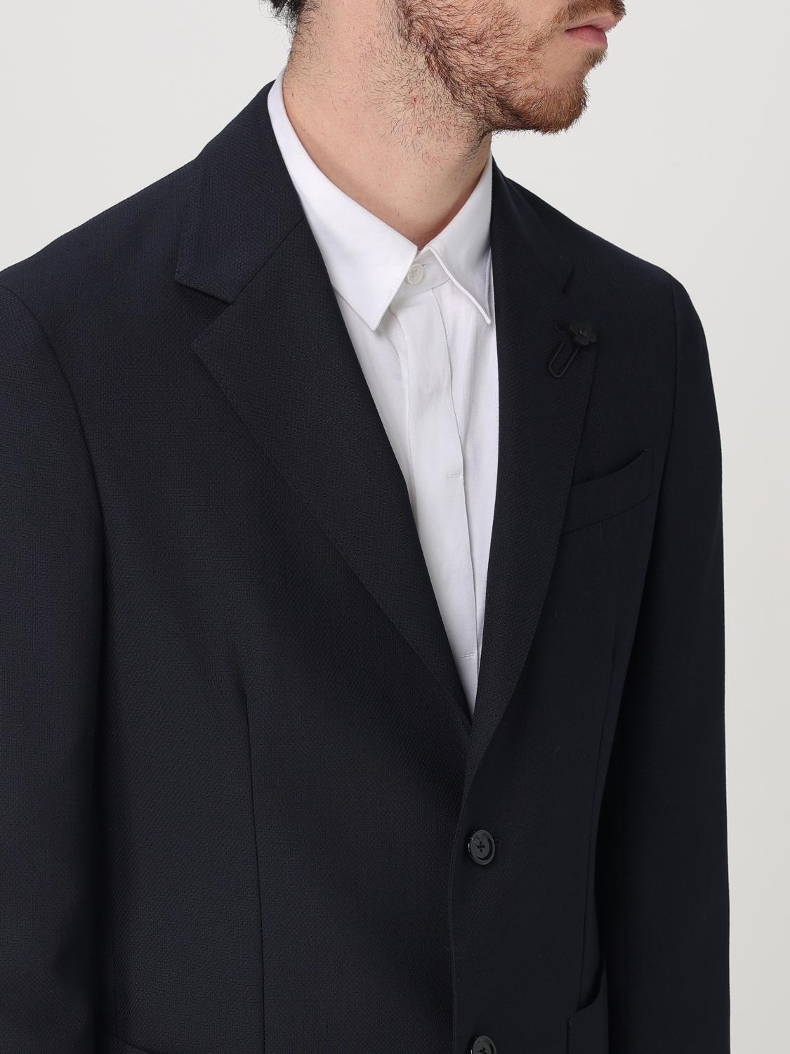 LARDINI BLAZER: Jacket men Lardini, Blue - Img 4