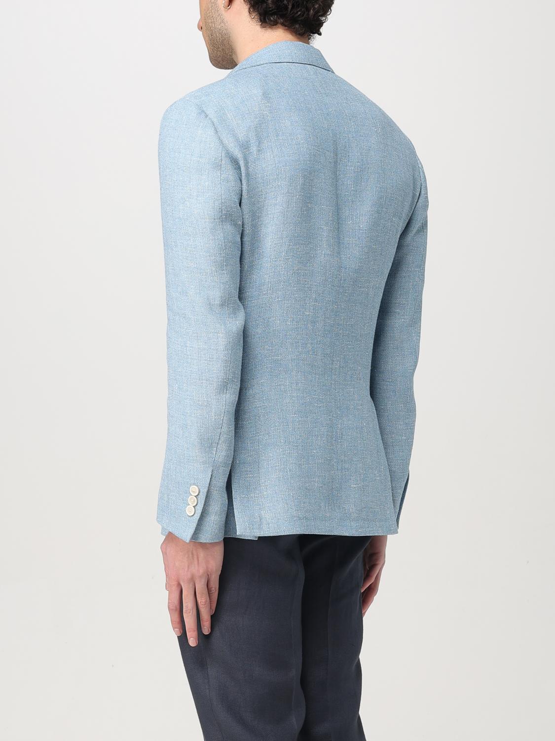 LARDINI JACKE: Jacke herren Lardini, Hellblau - Img 2