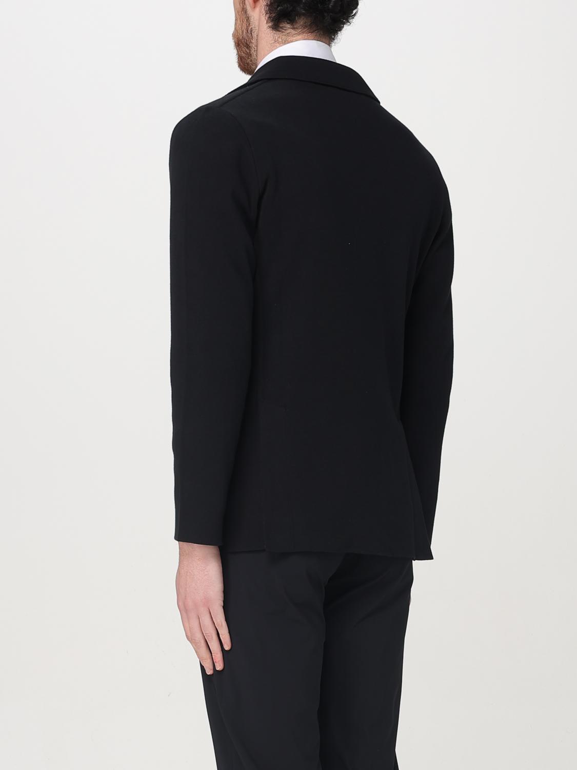 LARDINI 블레이저: 재킷 남성 Lardini, 블랙 - Img 2