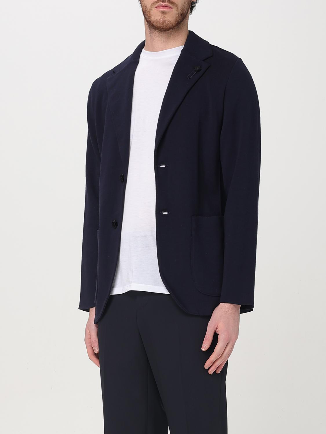 LARDINI BLAZER: Lardini cotton blazer, Blue - Img 3