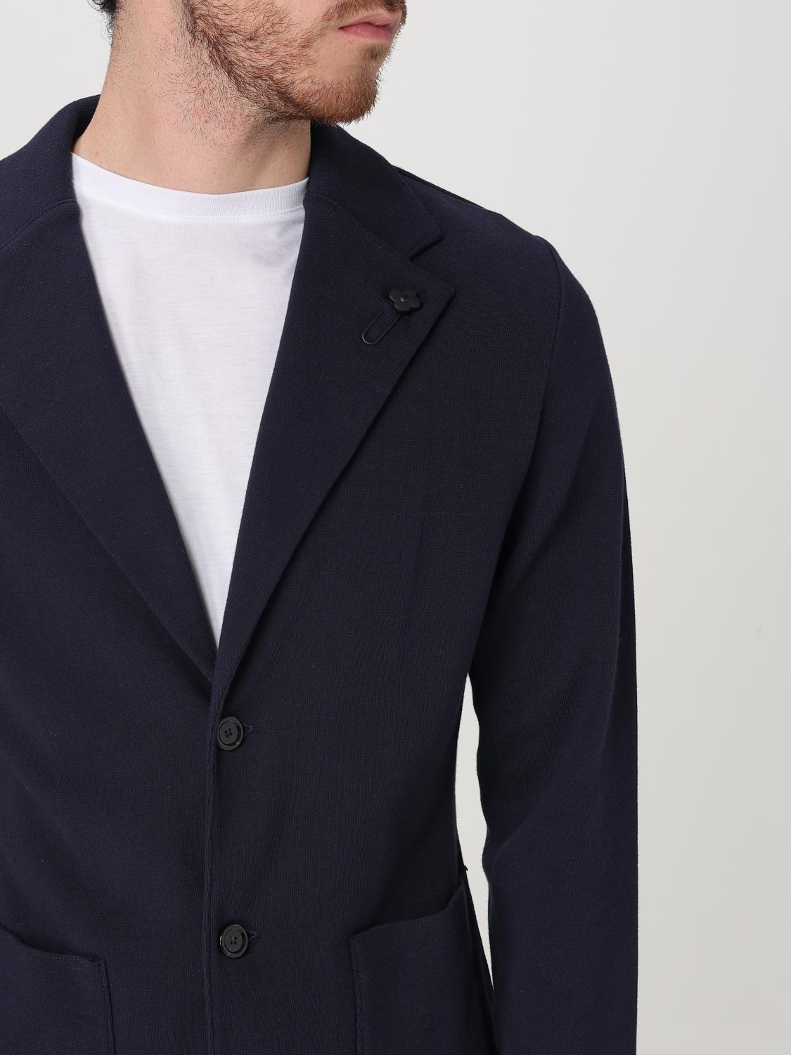 LARDINI BLAZER: Lardini cotton blazer, Blue - Img 4