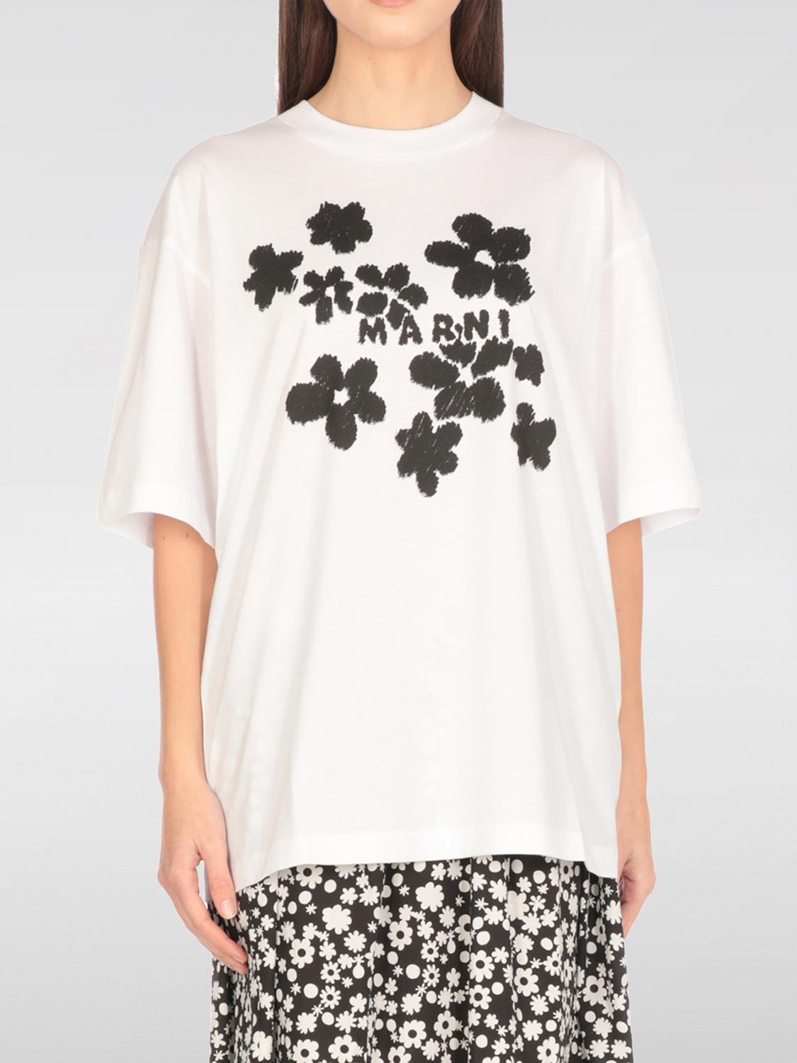 MARNI CAMISETA: Camiseta mujer Marni, Blanco 1 - Img 1