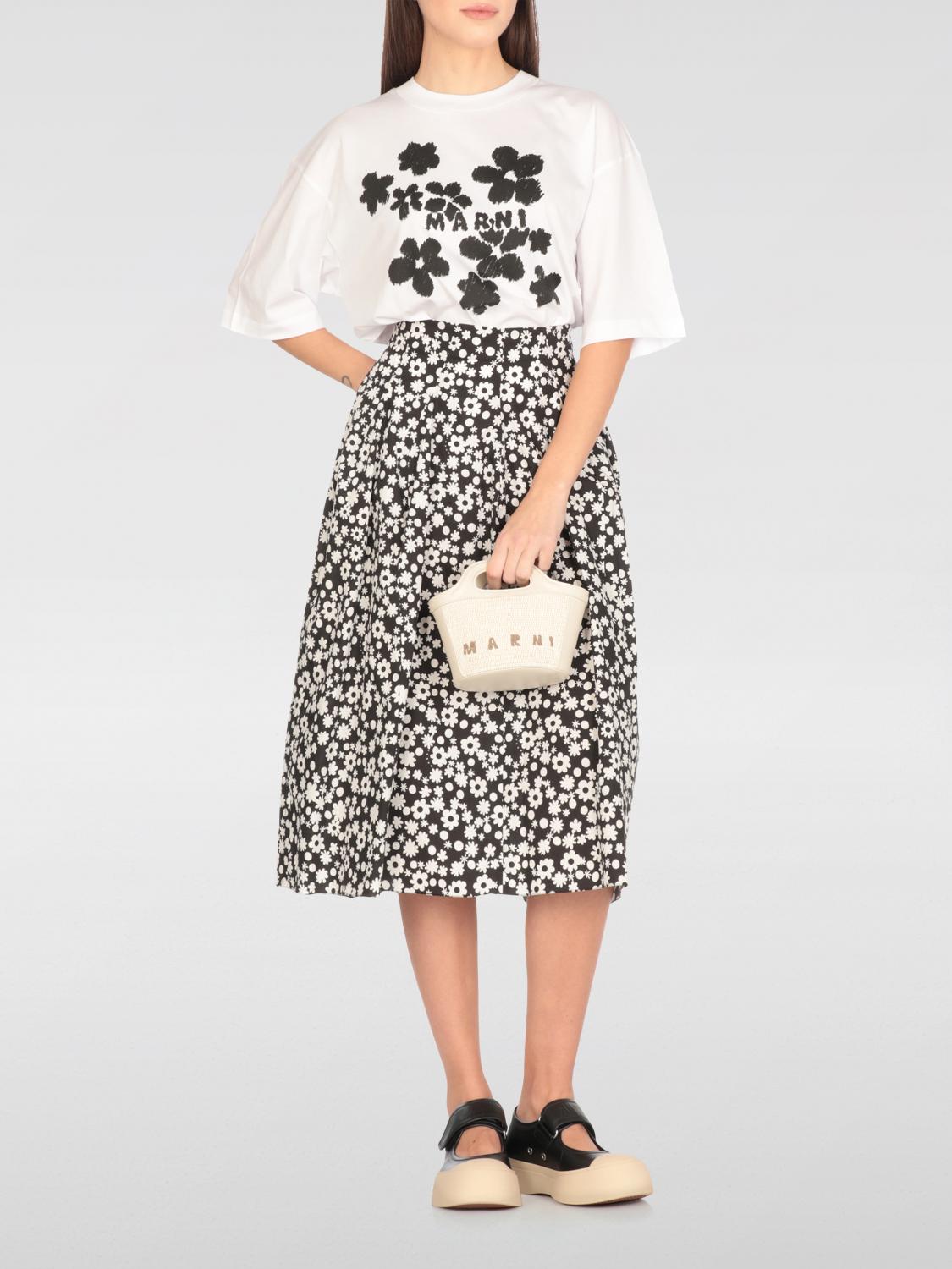 MARNI CAMISETA: Camiseta mujer Marni, Blanco 1 - Img 2