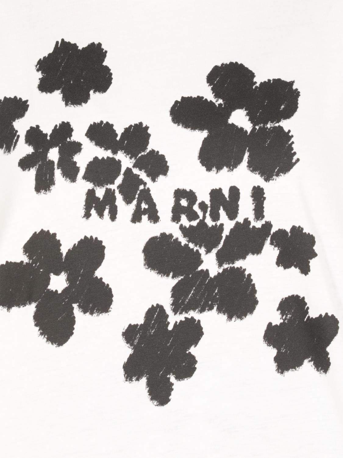 MARNI CAMISETA: Camiseta mujer Marni, Blanco 1 - Img 4