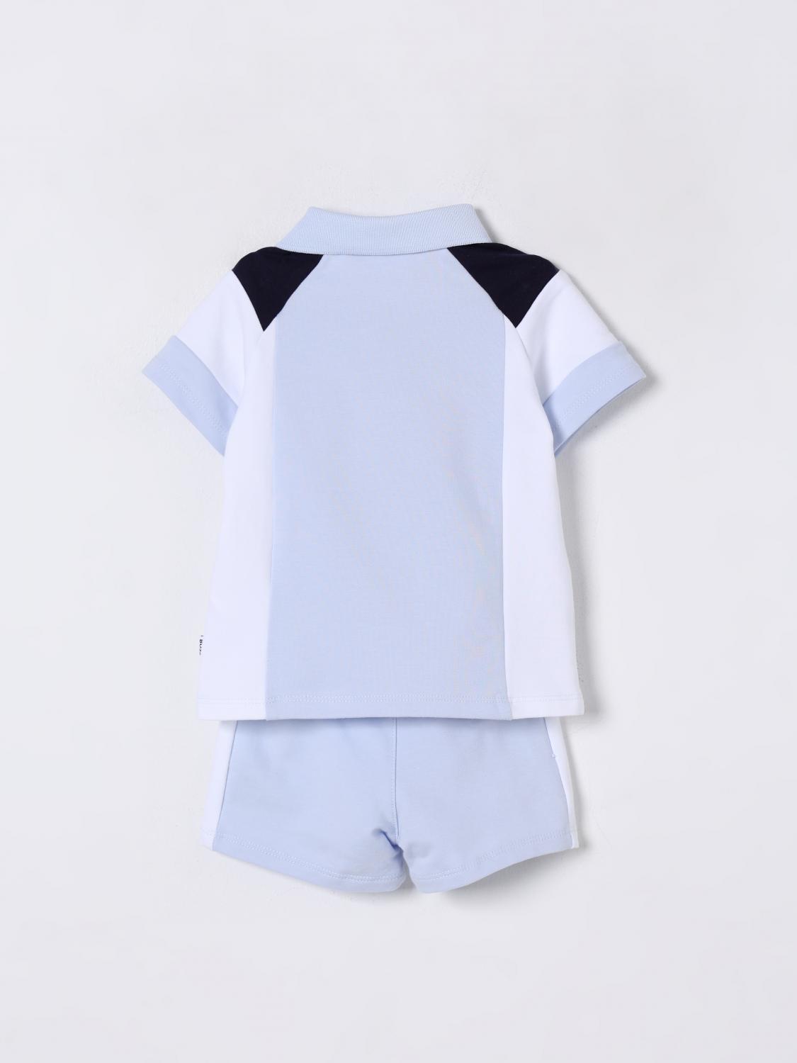 BOSS ENSEMBLE: Combinaisons enfant Boss, Bleu Azur - Img 2